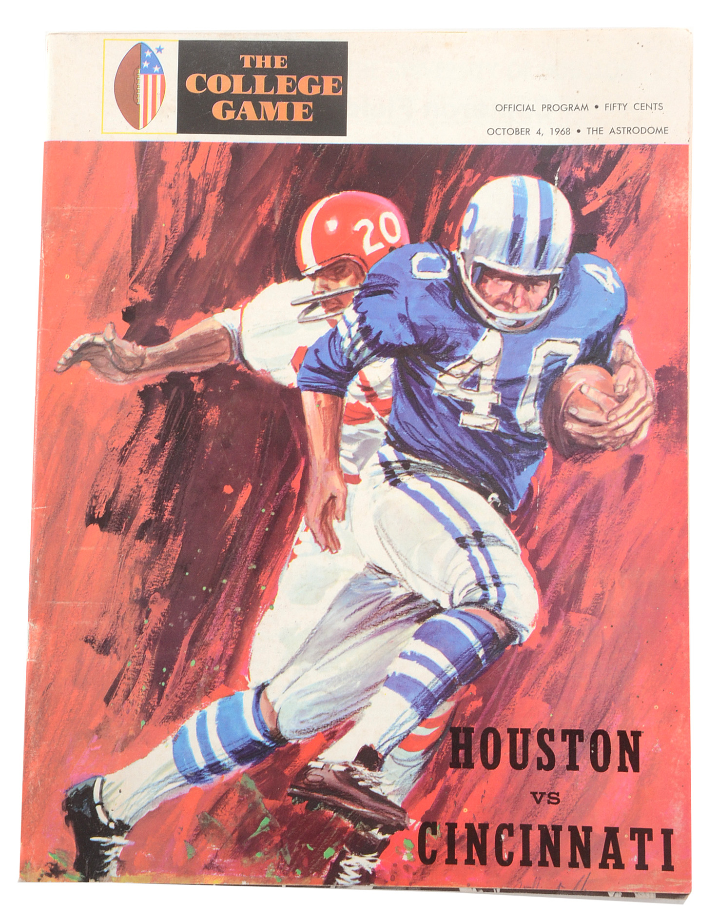 Six Vintage University Of Cincinnati Football Programs EBTH