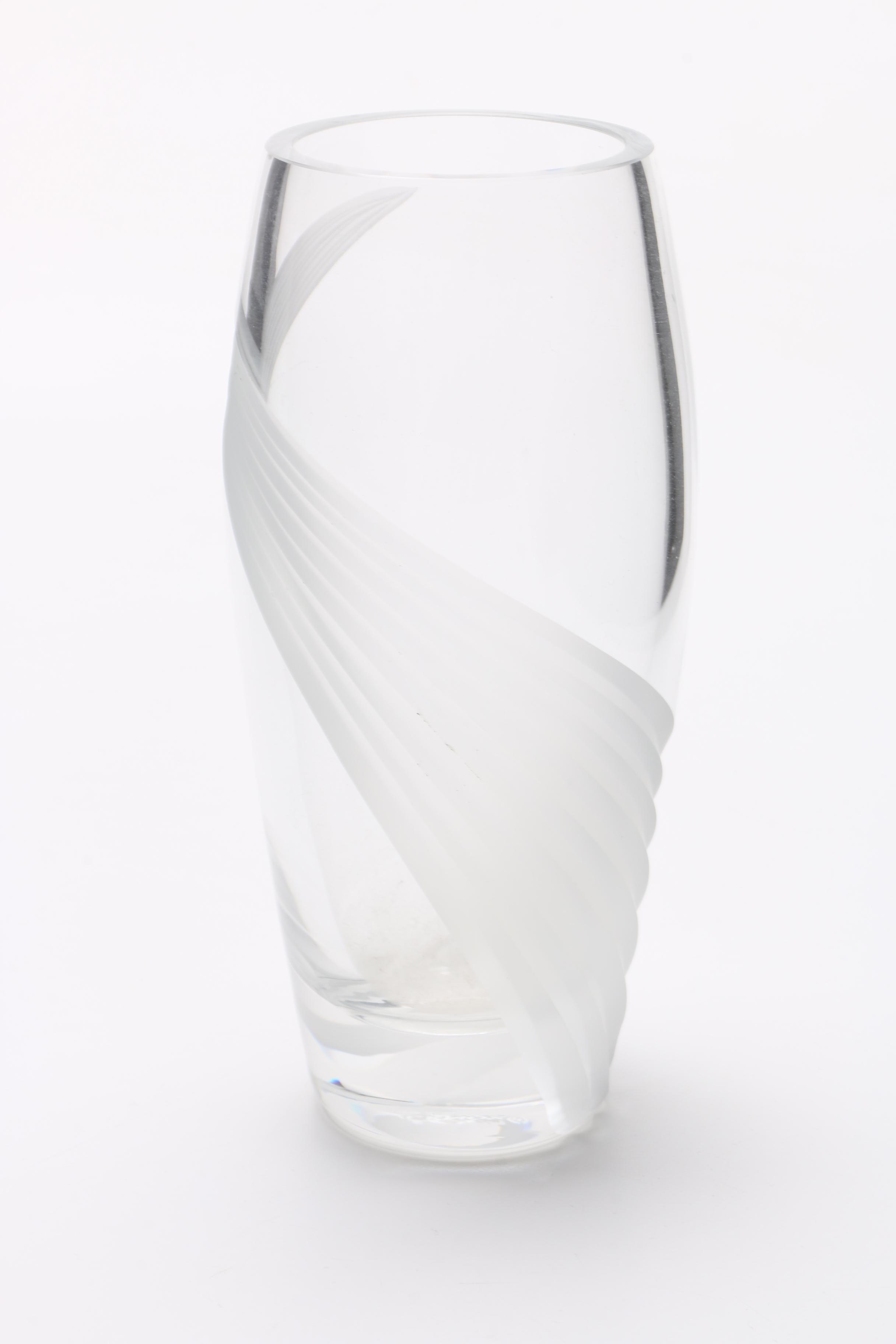 Lenox Crystal "Windswept" Vases EBTH