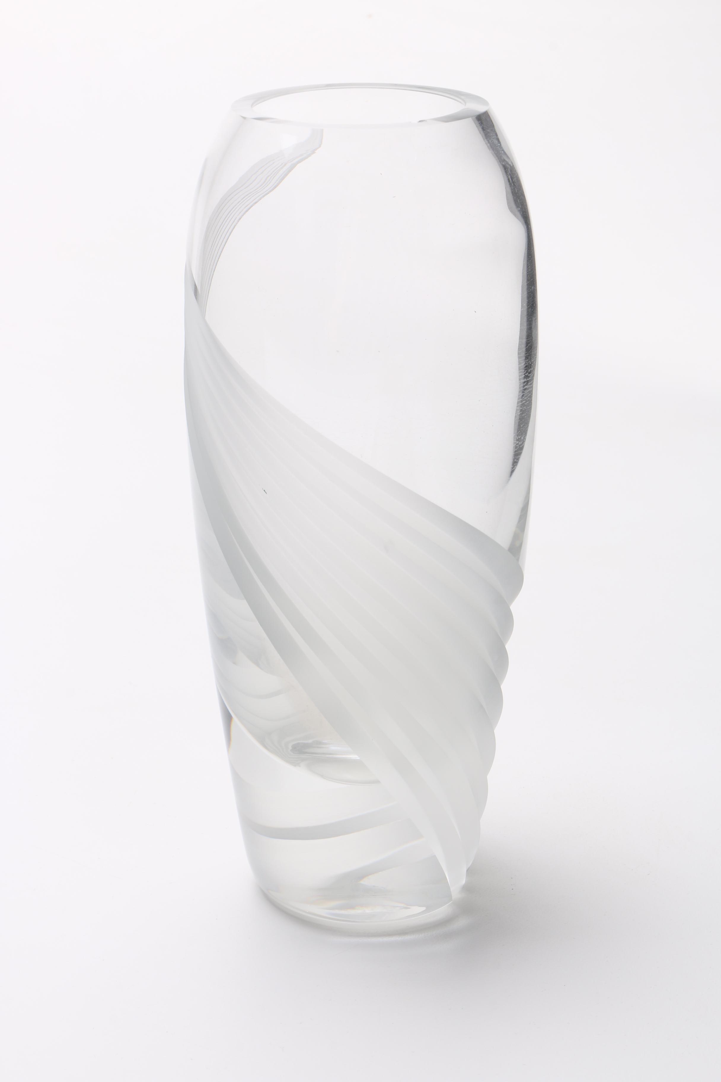 Lenox Crystal "Windswept" Vases EBTH