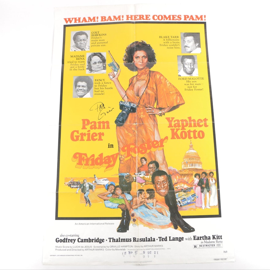 Pam Grier Blaxploitation Movie Posters