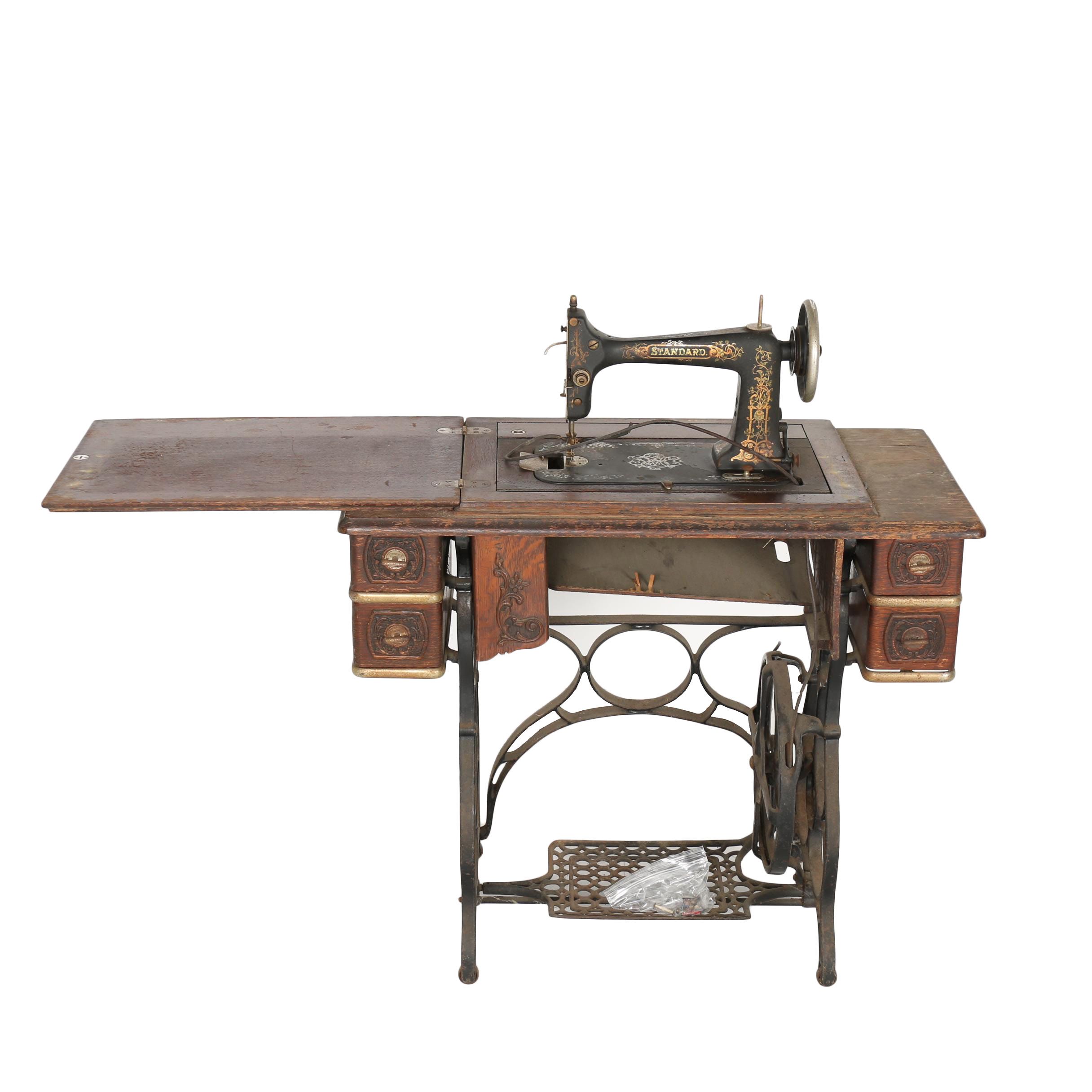 Standard Treadle Sewing Machine EBTH