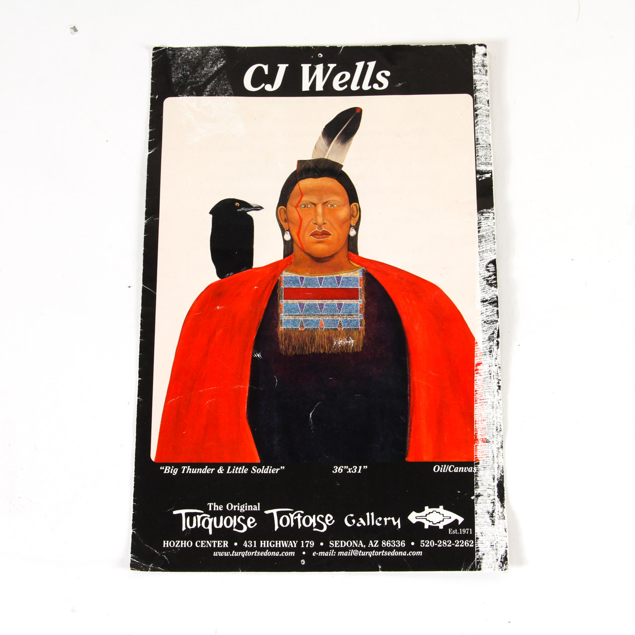 CJ Wells Oil Painting on Canvas EBTH