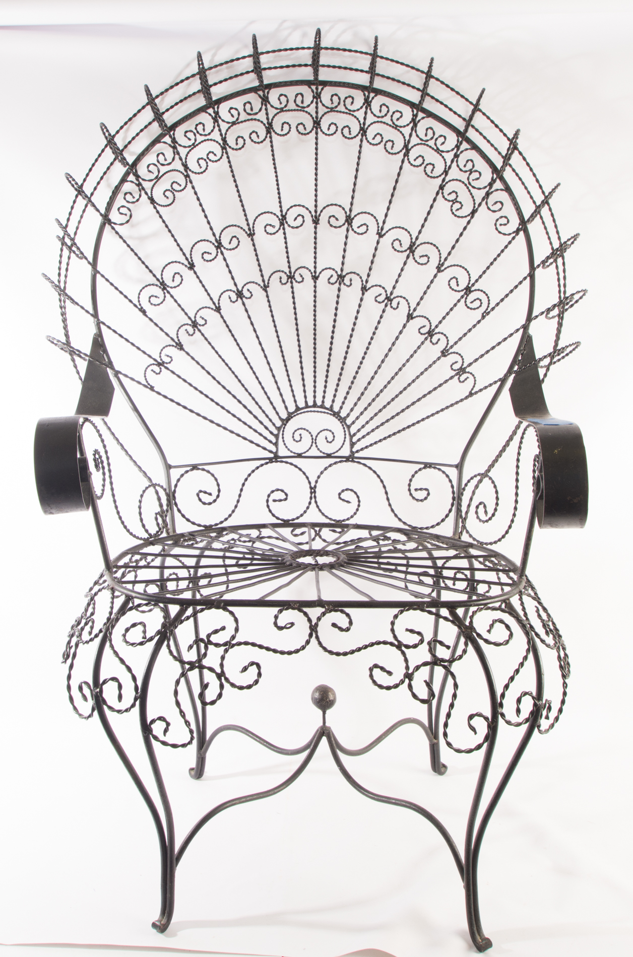 Metal Peacock Chair | EBTH