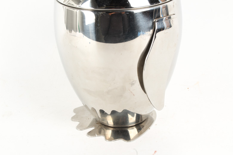 Stainless Steel Penguin Ice Bucket EBTH