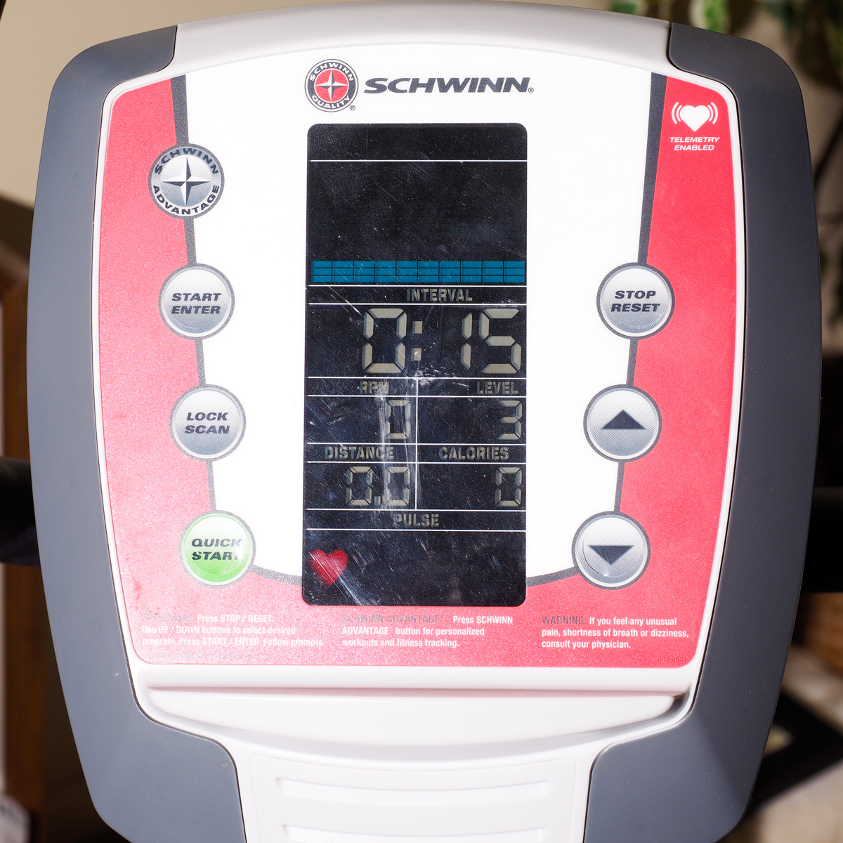 schwinn 240 recumbent bike manual