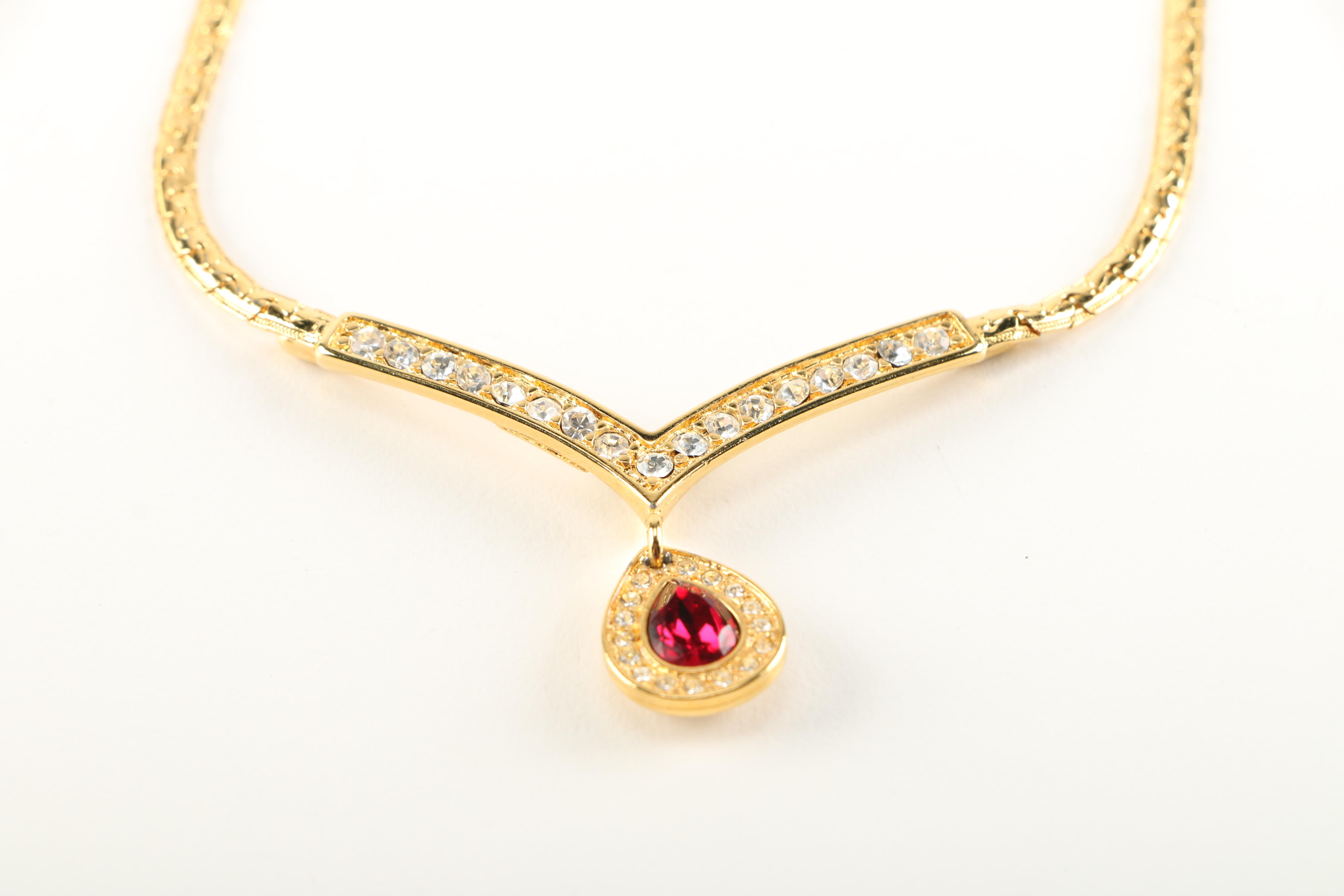 Costume Jewelry With Rhinestones EBTH