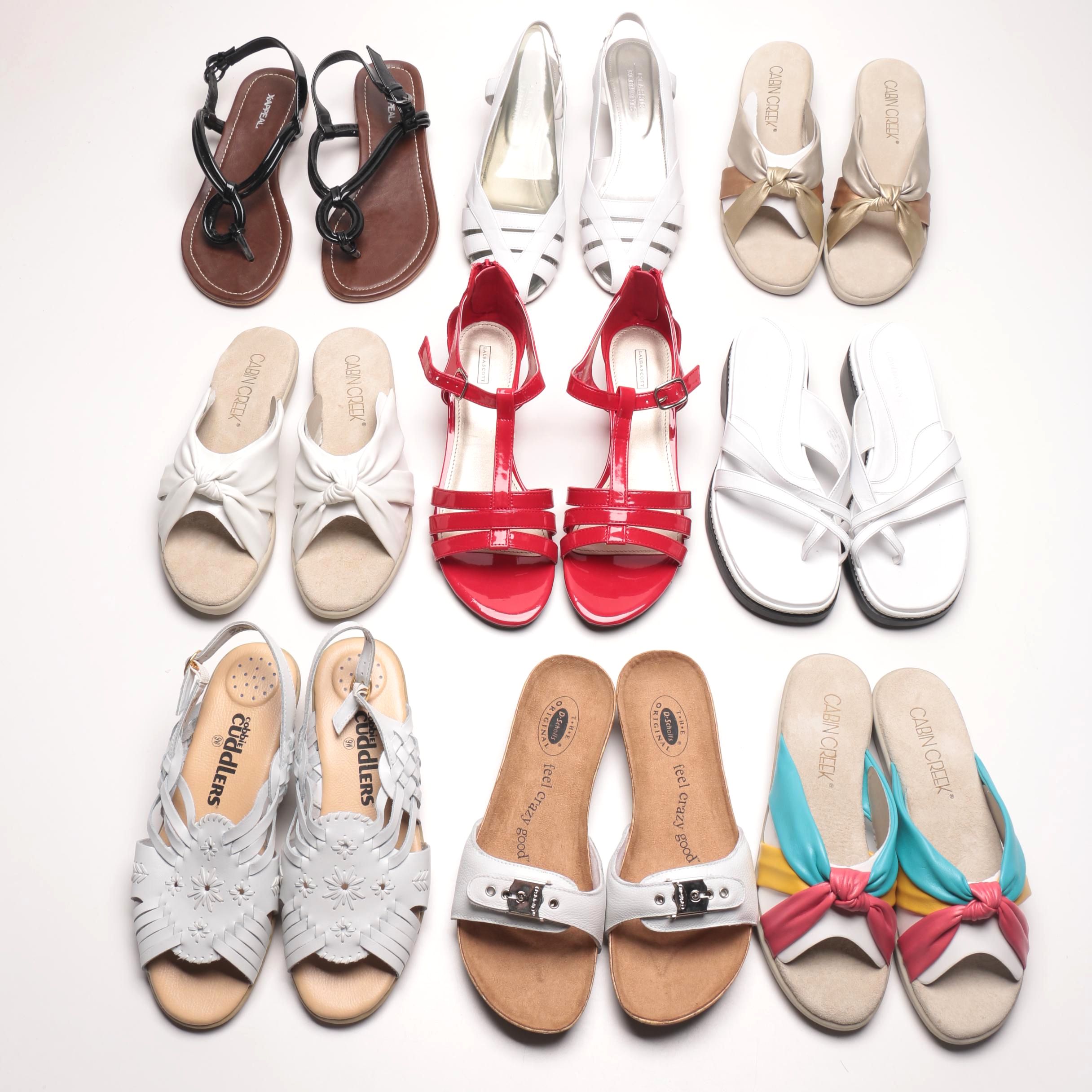 Women S Summer Sandals And Slides Including Dr Scholls Ebth