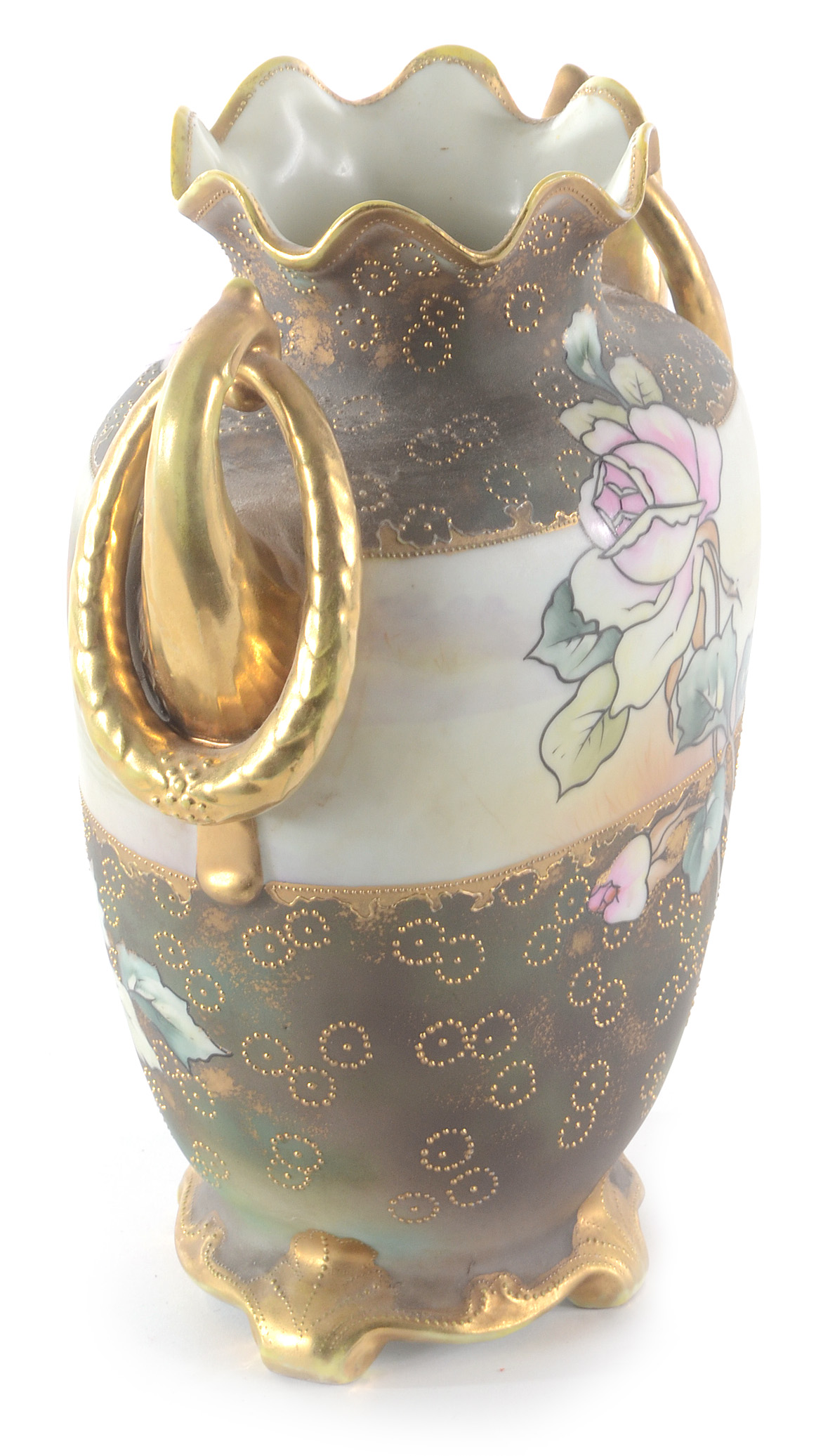 Hand Painted Nippon Vase EBTH
