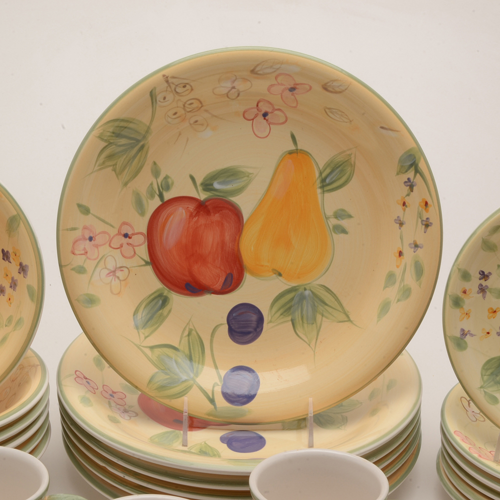 Gibson Everyday "Fruit Grove" Dinnerware EBTH