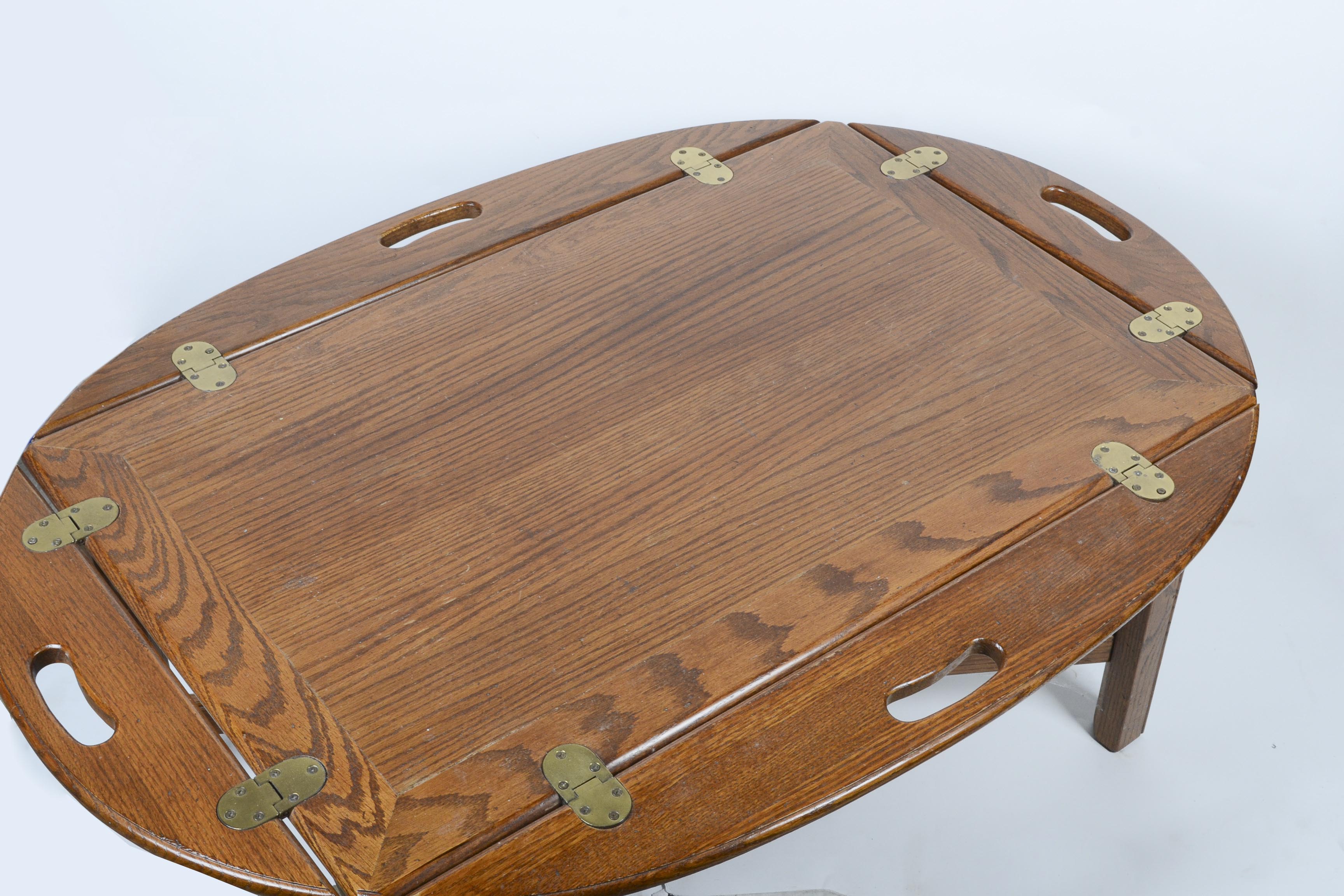 Ethan Allen Butler Tray Coffee Table EBTH