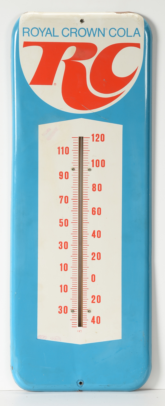 Vintage Royal Crown Cola Advertisement Thermometers EBTH