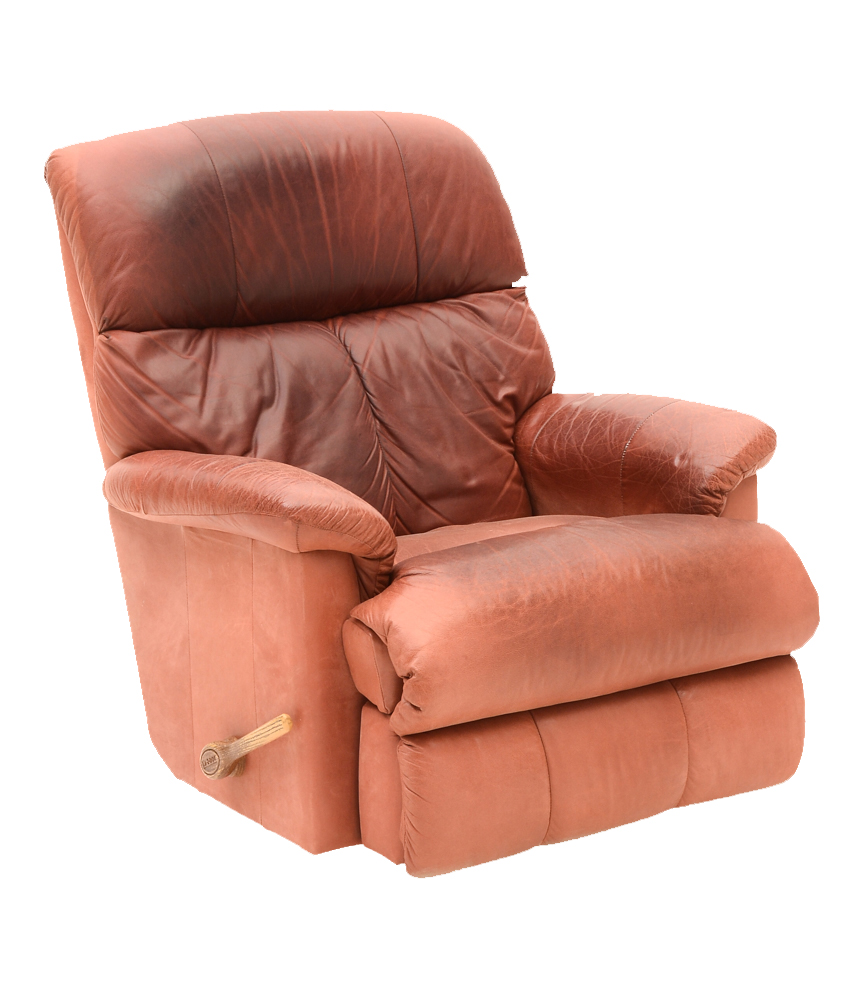 LaZBoy Leather Rocking Recliner EBTH