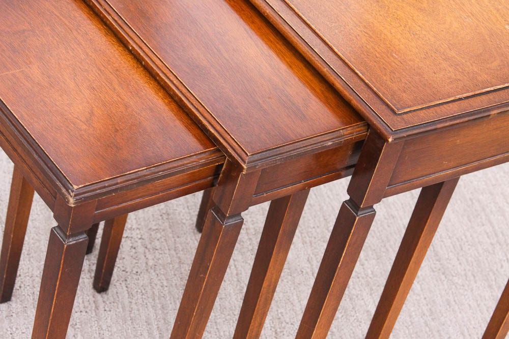 Imperial Furniture Mahogany Nesting Tables EBTH