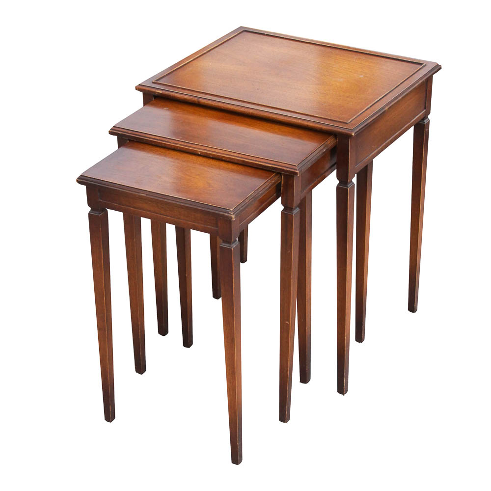 Imperial Furniture Mahogany Nesting Tables EBTH