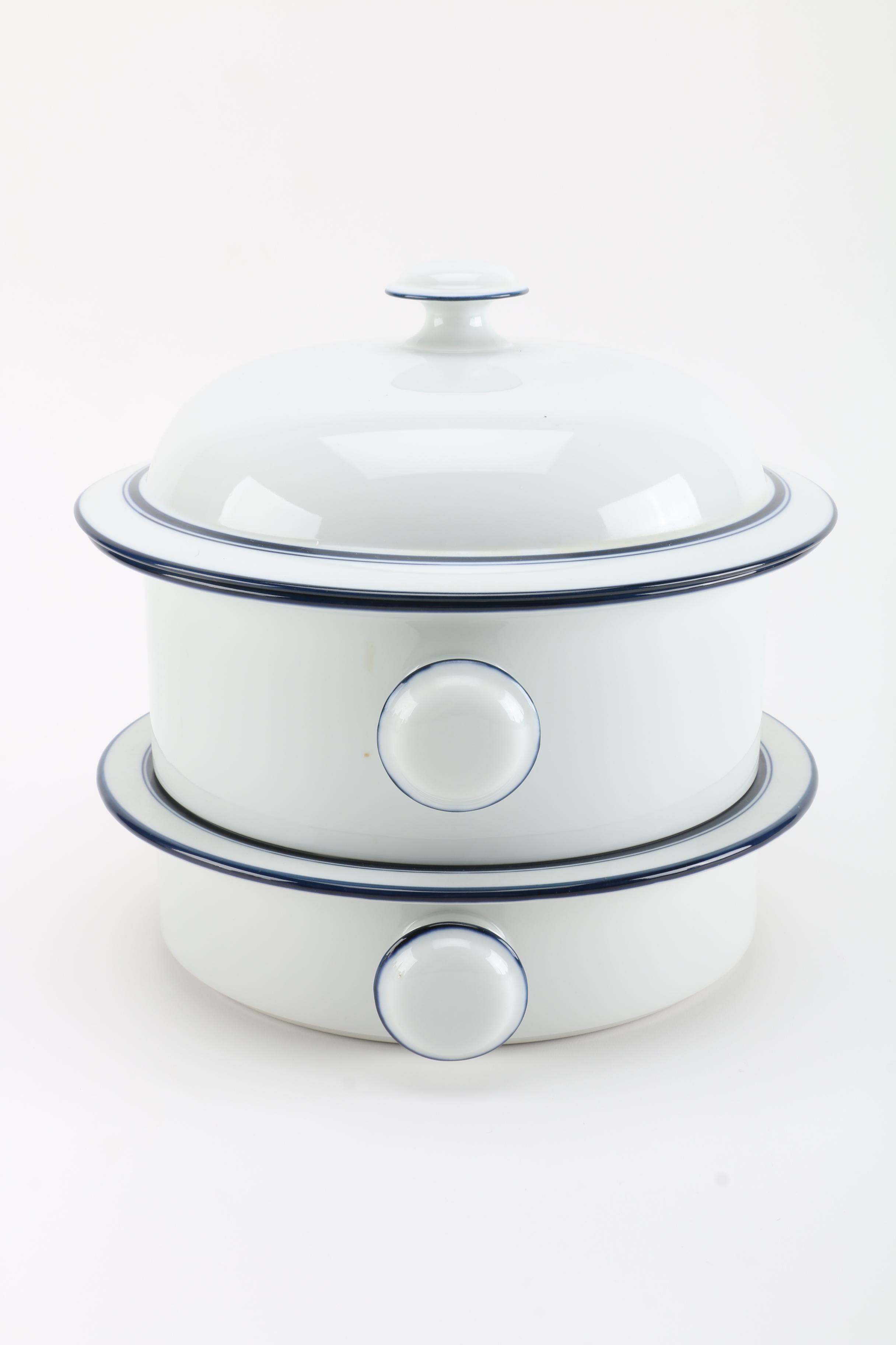 Dansk Bistro "Christianshavn Blue" Servingware EBTH