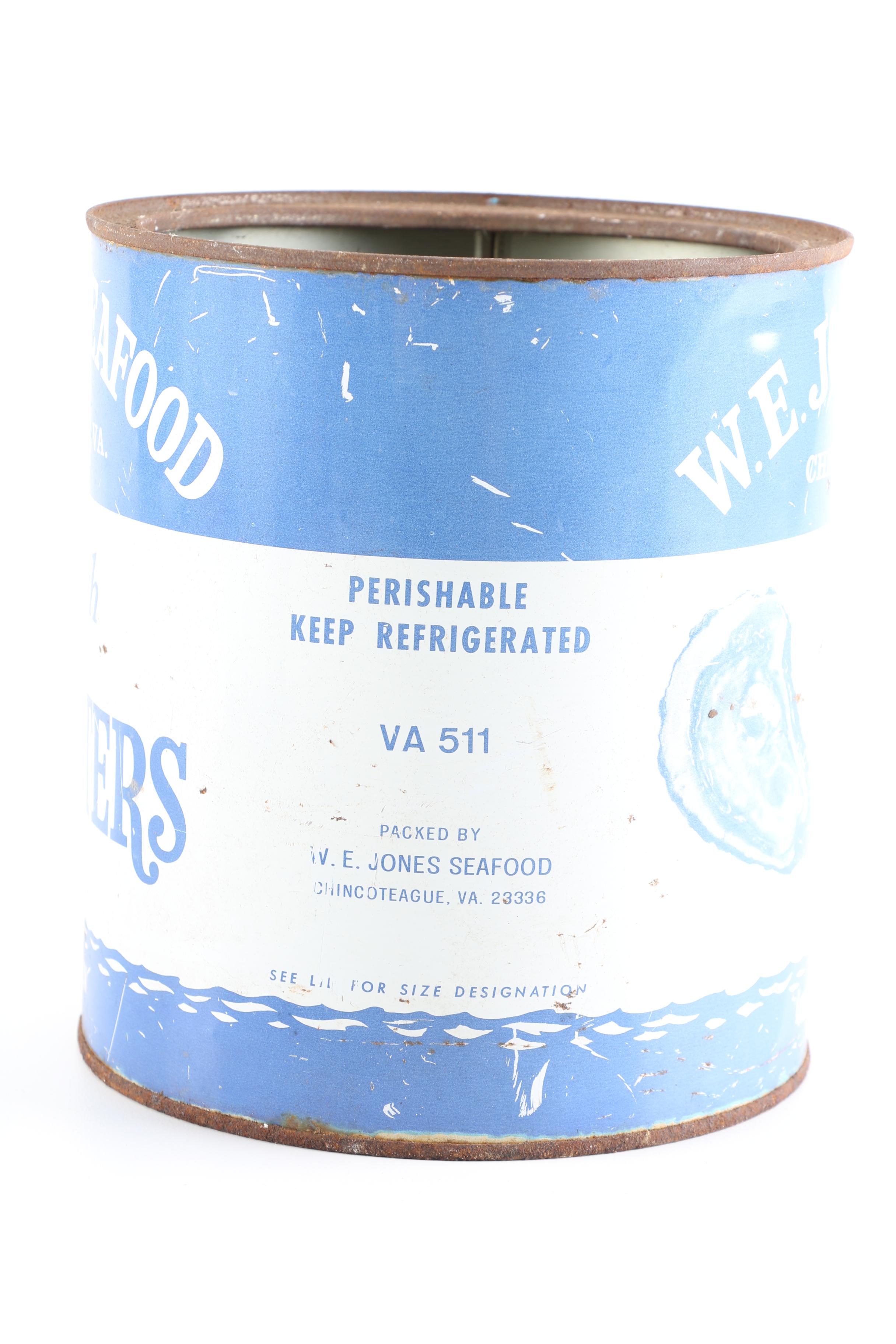 Vintage Oyster Cans EBTH