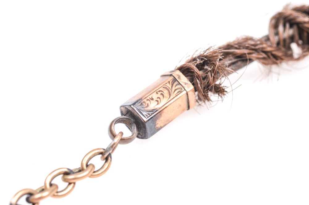 Download Victorian Mourning Jewelry Watch Chain | EBTH