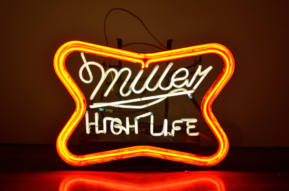 Vintage Miller High Life Neon Beer Sign EBTH