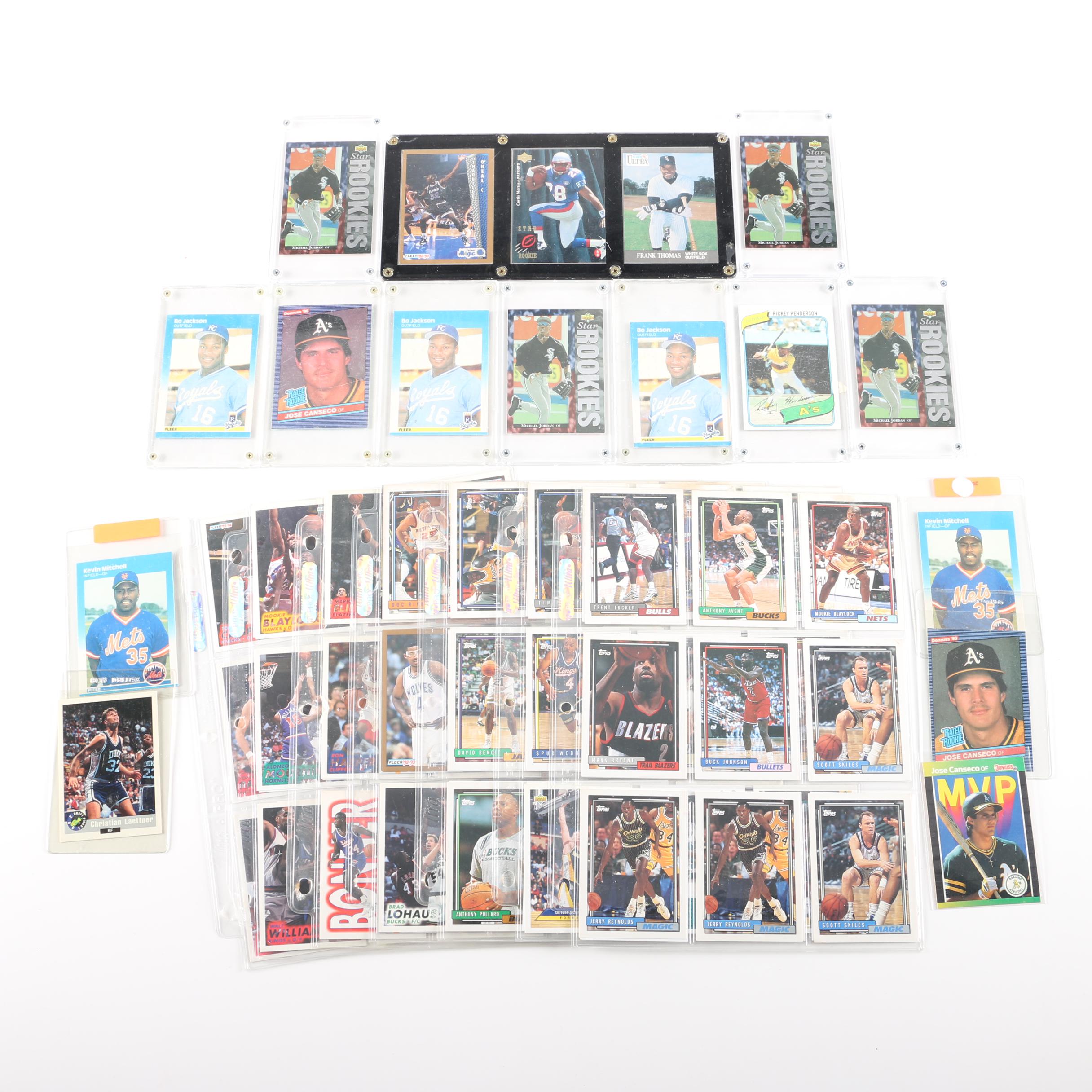Collection of Baseball and Basketball Cards EBTH