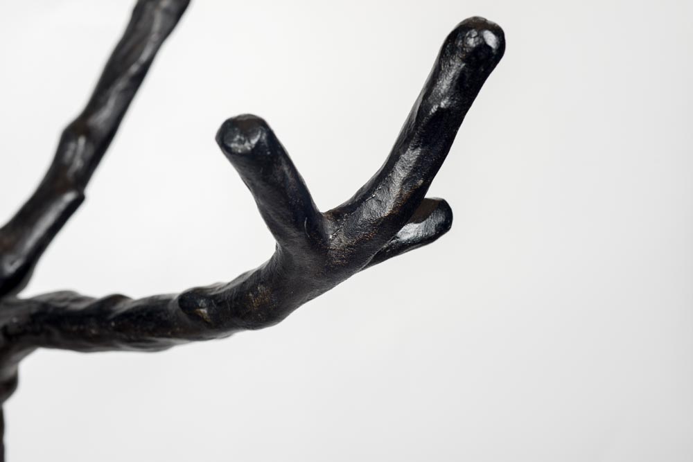 Wrought Iron Tree Branch Coat Rack EBTH