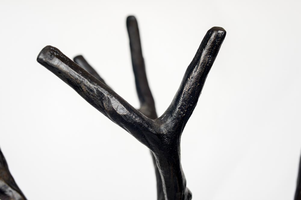 Wrought Iron Tree Branch Coat Rack EBTH