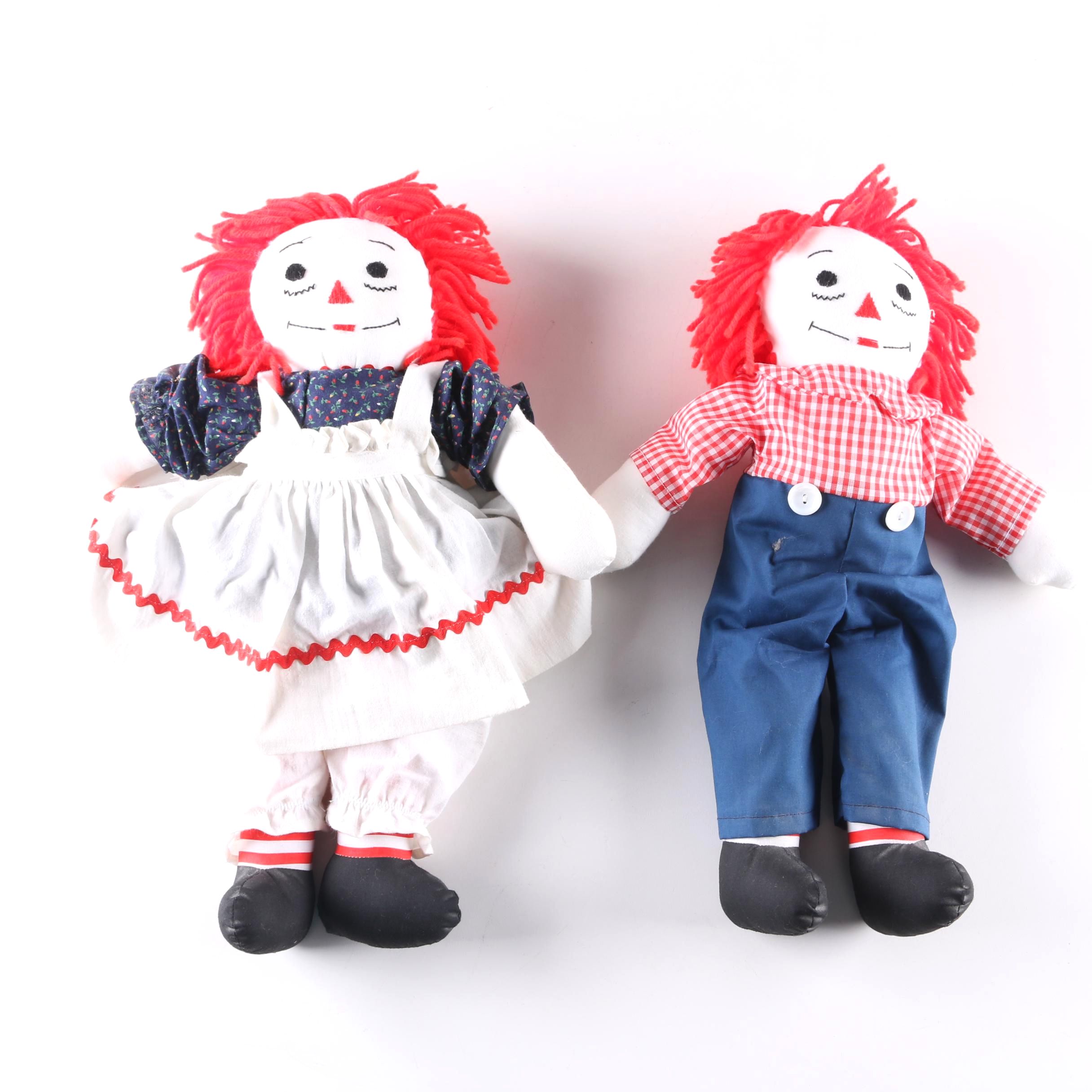 Handmade Raggedy Ann and Andy Dolls | EBTH