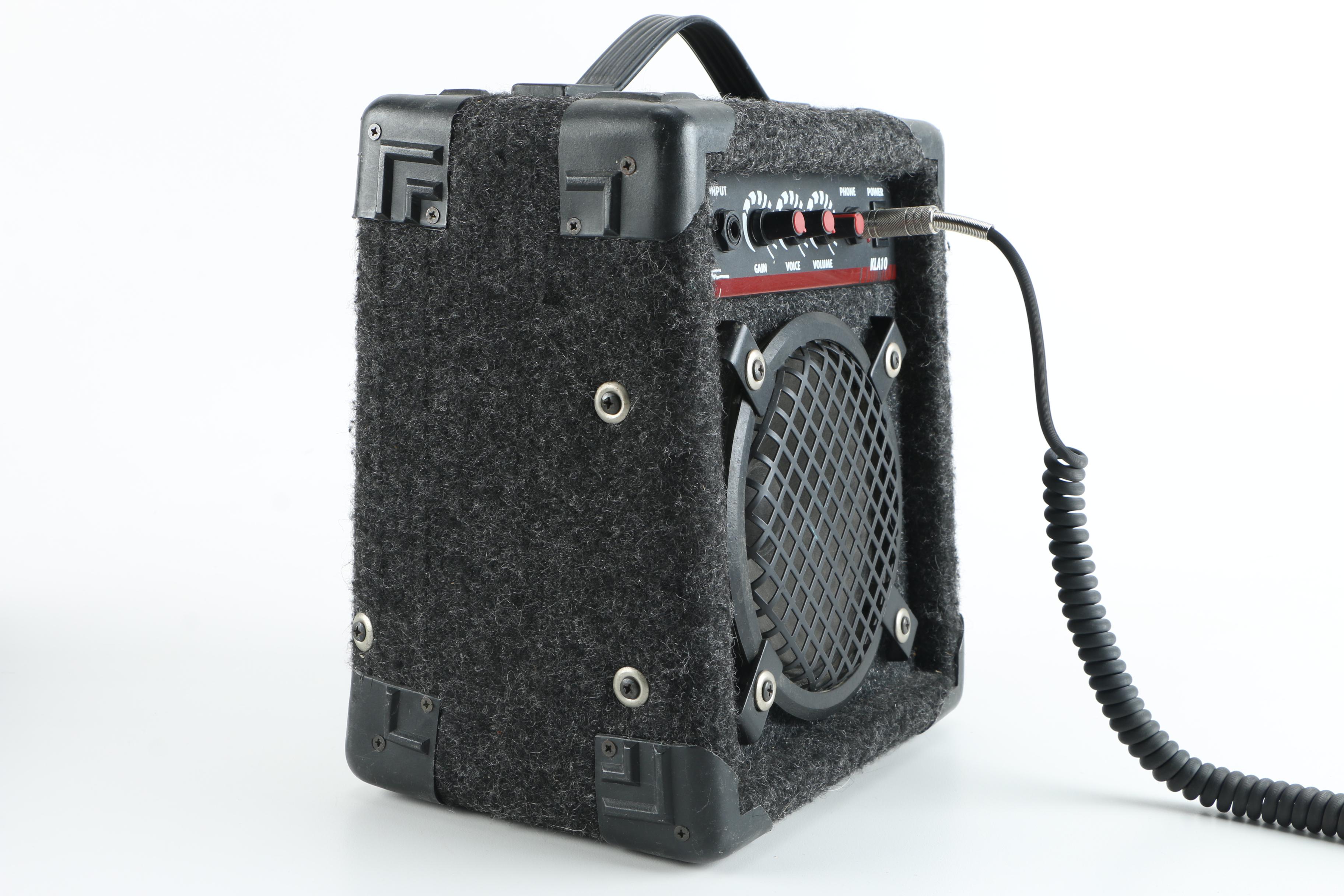 Epiphone Les Paul Pee Wee Electric Guitar and Kustom Practice Amp EBTH