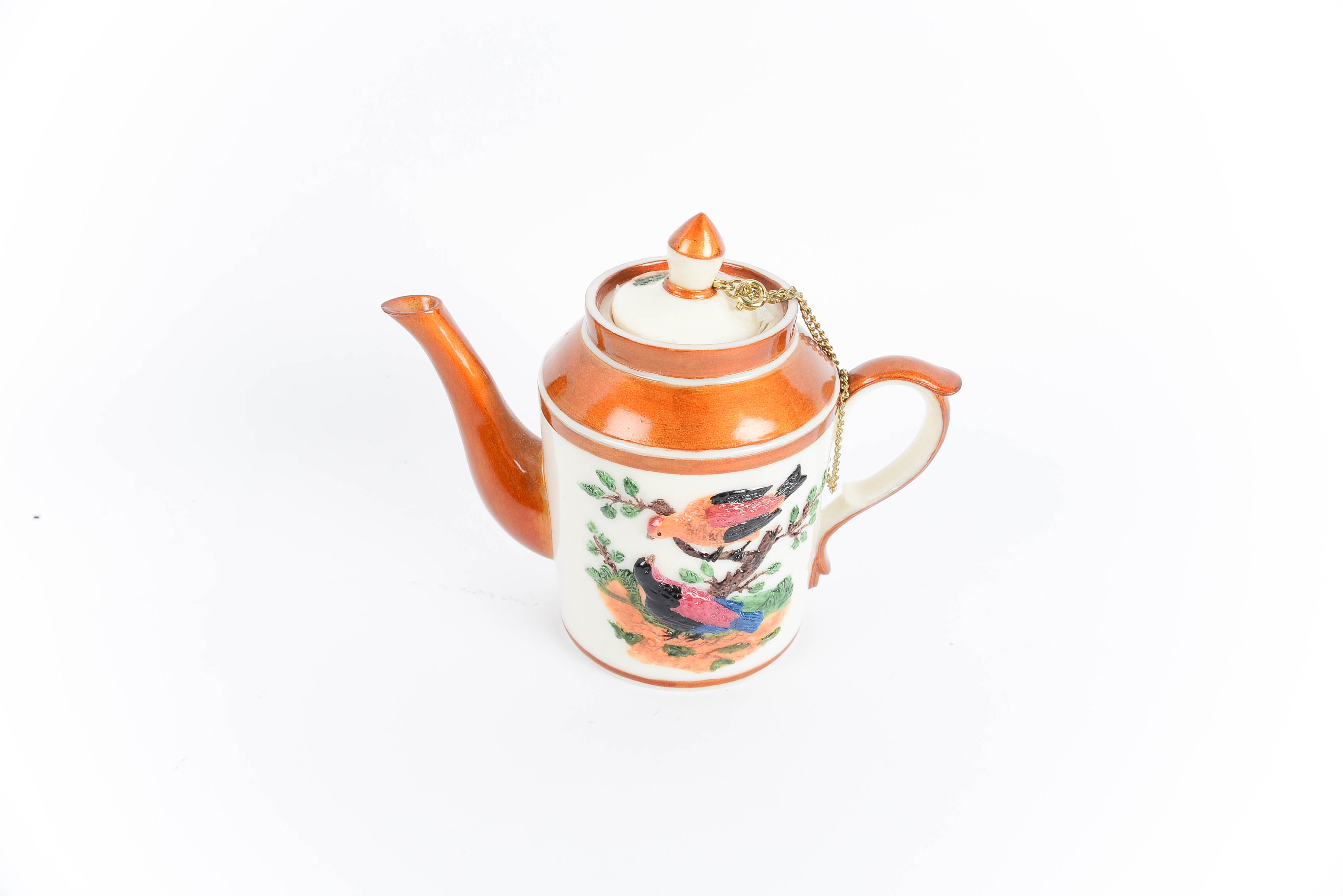Collection of Nini HandPainted Miniature Teapots EBTH