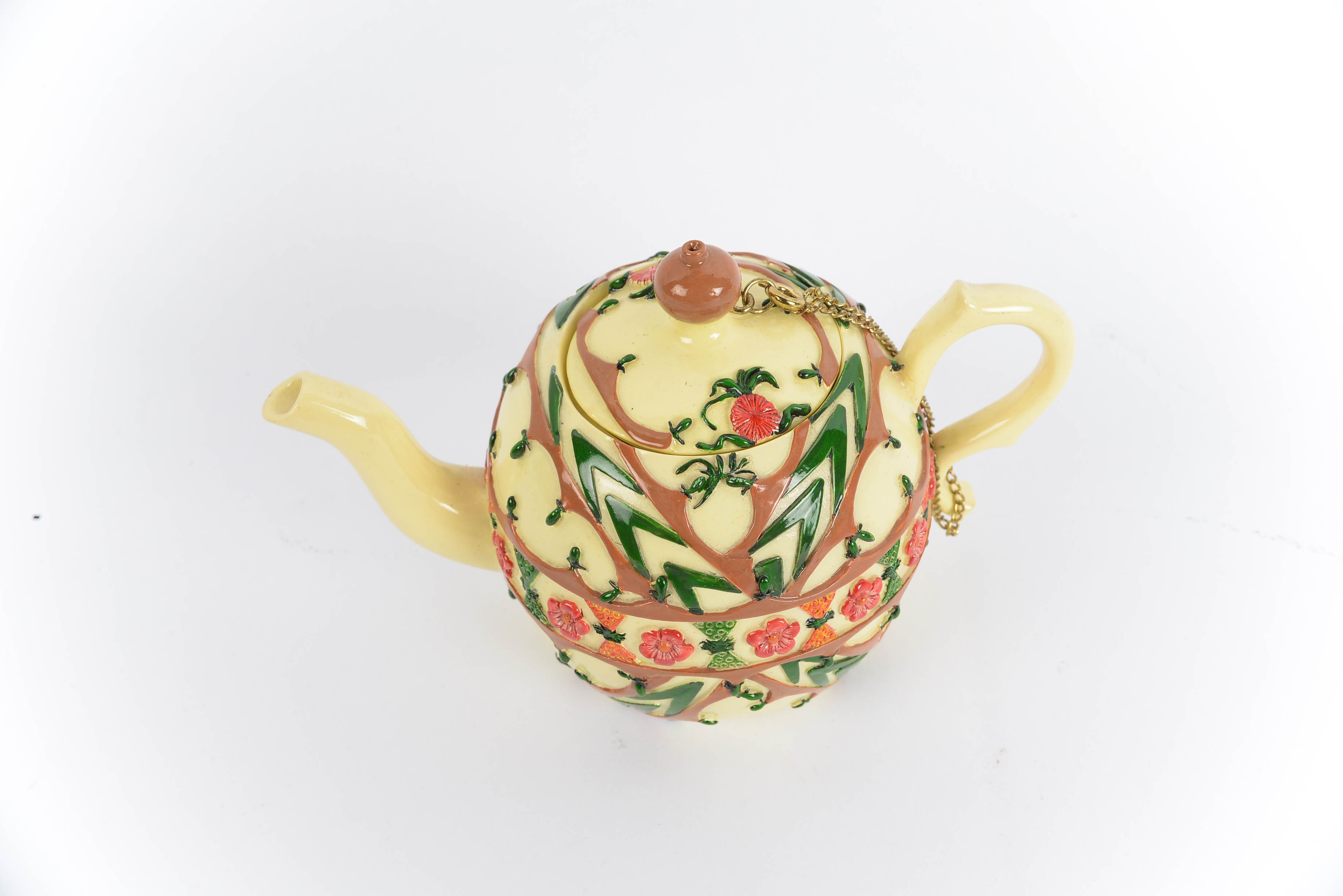 Collection of Nini HandPainted Miniature Teapots EBTH