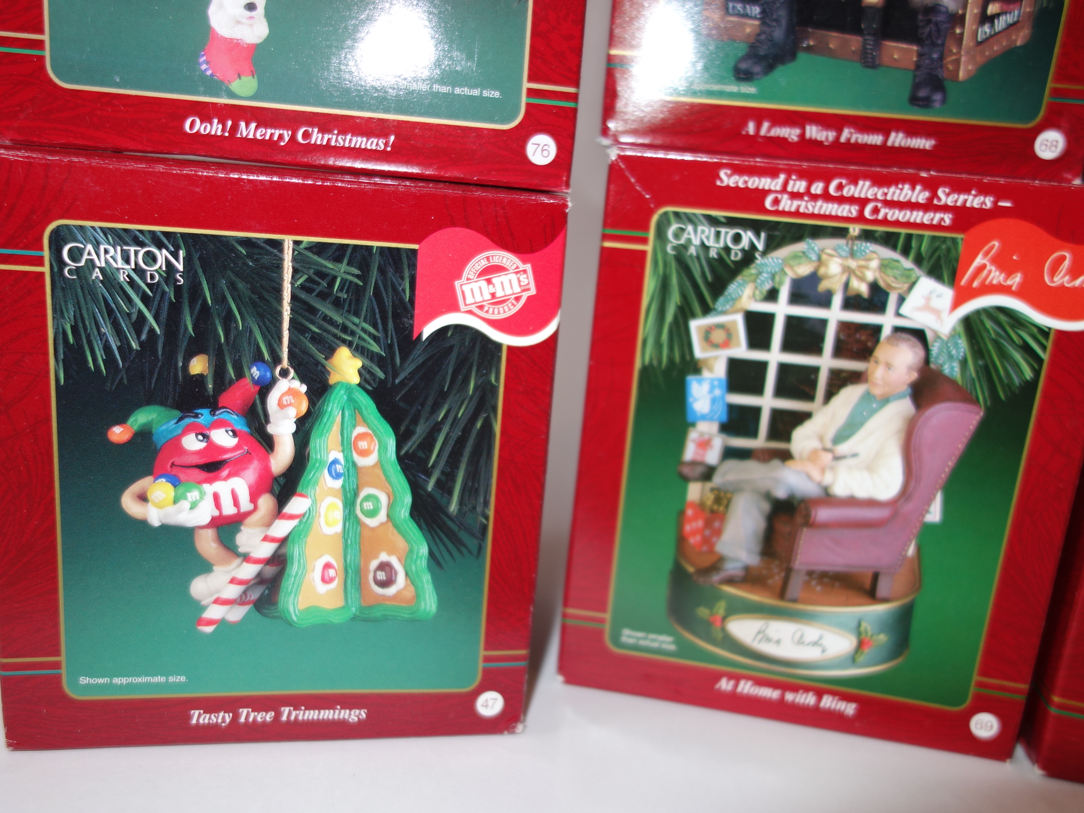 Vintage Carlton Cards Christmas Ornaments EBTH