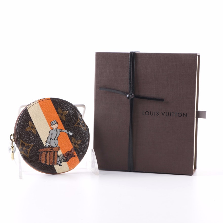 Louis Vuitton Limited Edition Monogram &quot;Groom&quot; Porte Monnaie : EBTH