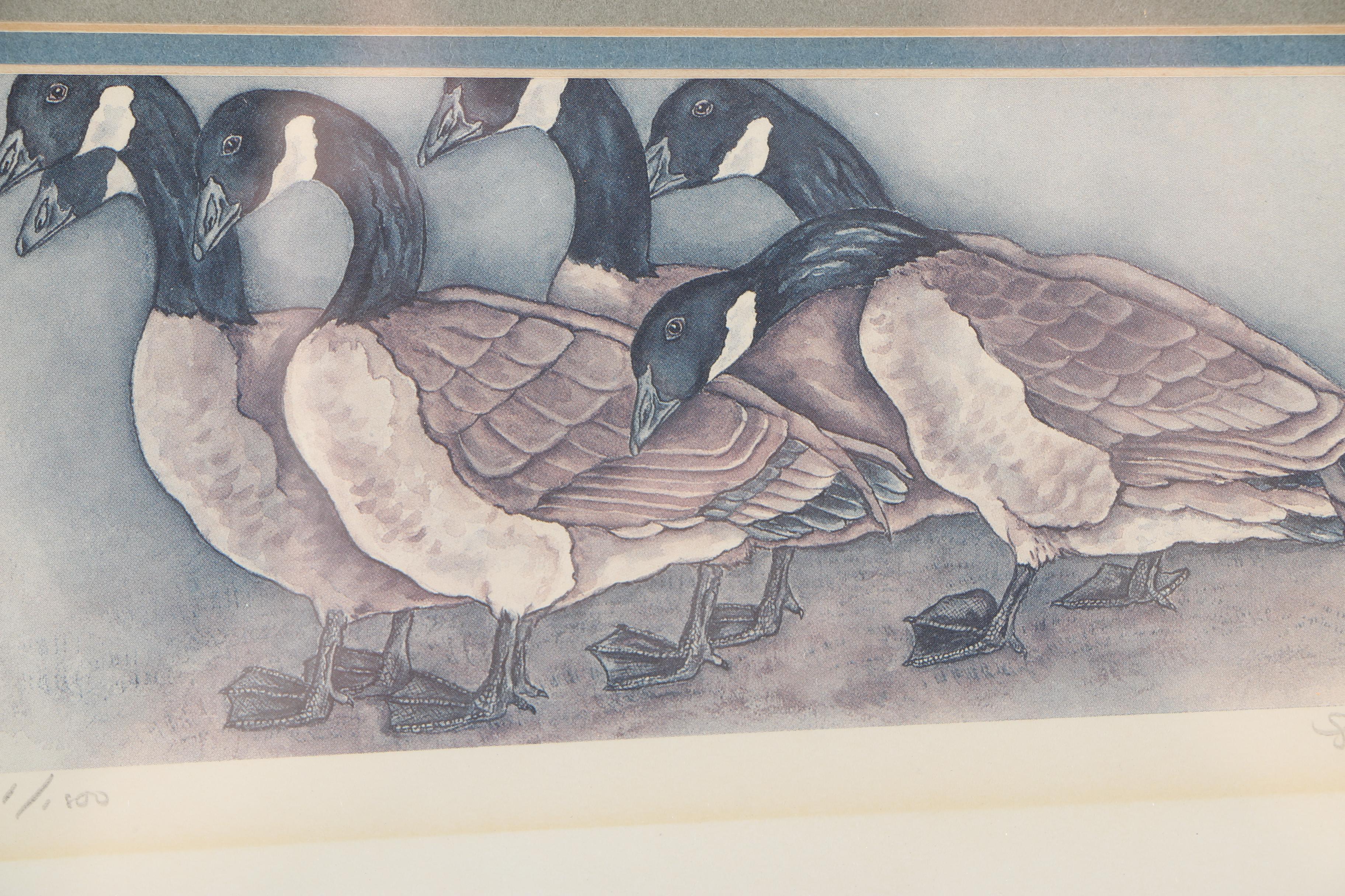 Grace Feyock Limited Edition Offset Lithograph on Paper of Canadian