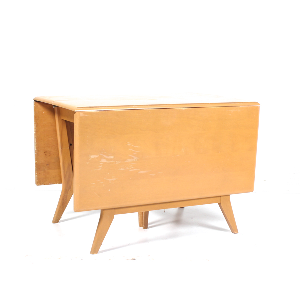 Mid Century Modern Heywood Wakefield Swing Leg Table