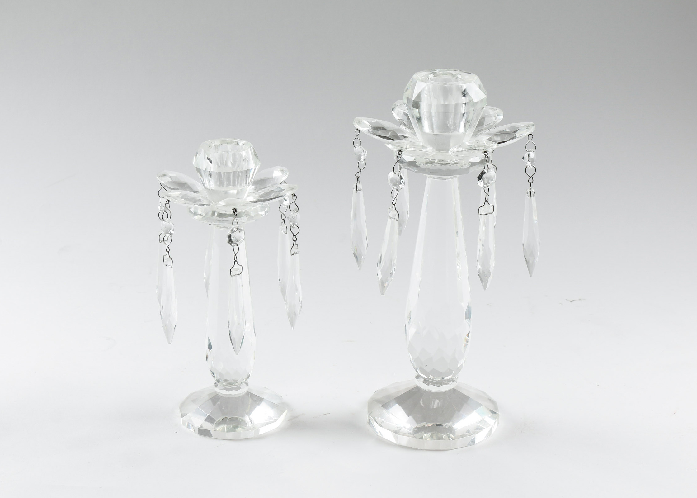 Crystal Candle Holders By Villeroy And Boch EBTH    MG 4506 