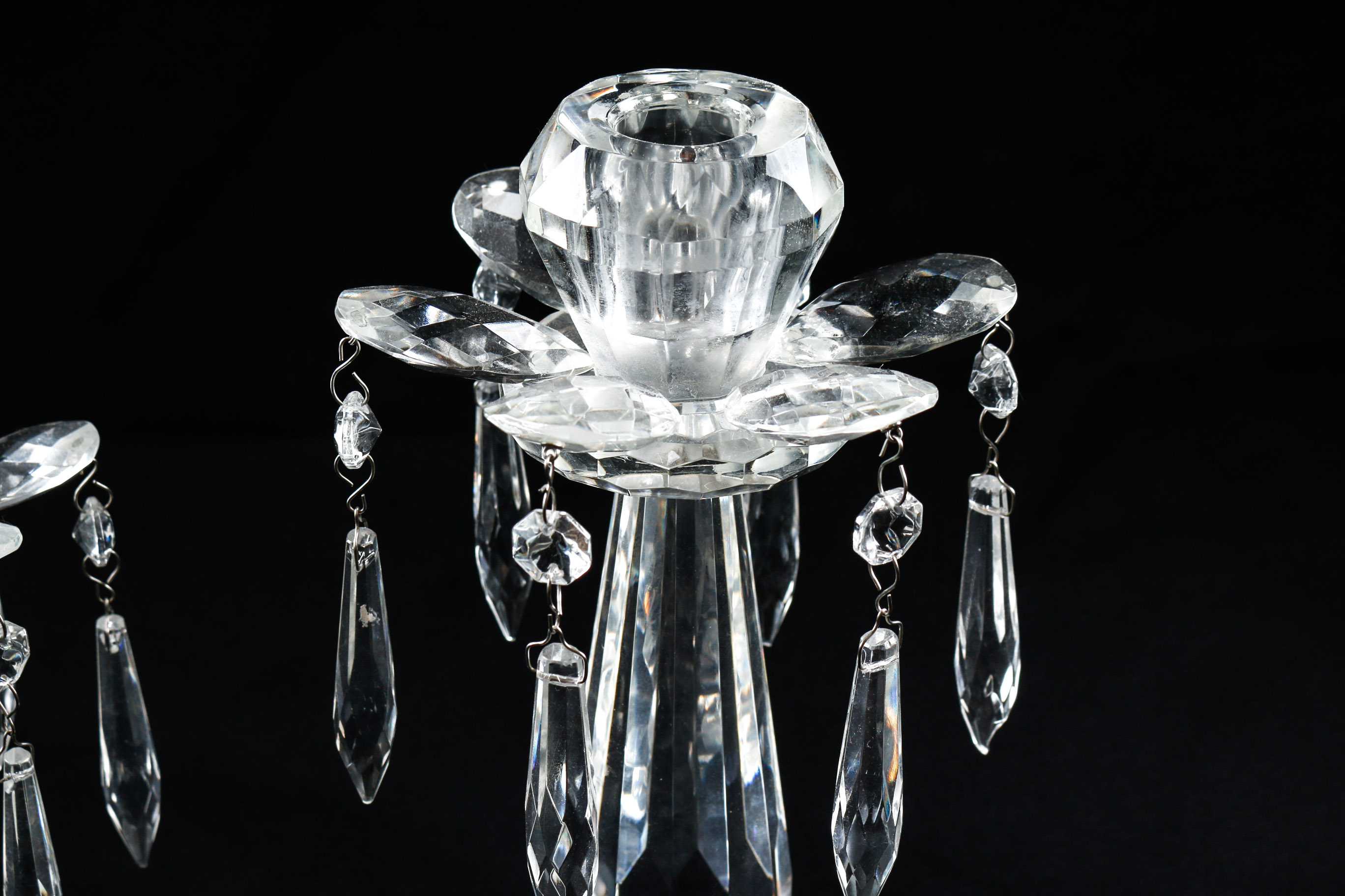 Crystal Candle Holders by Villeroy and Boch EBTH