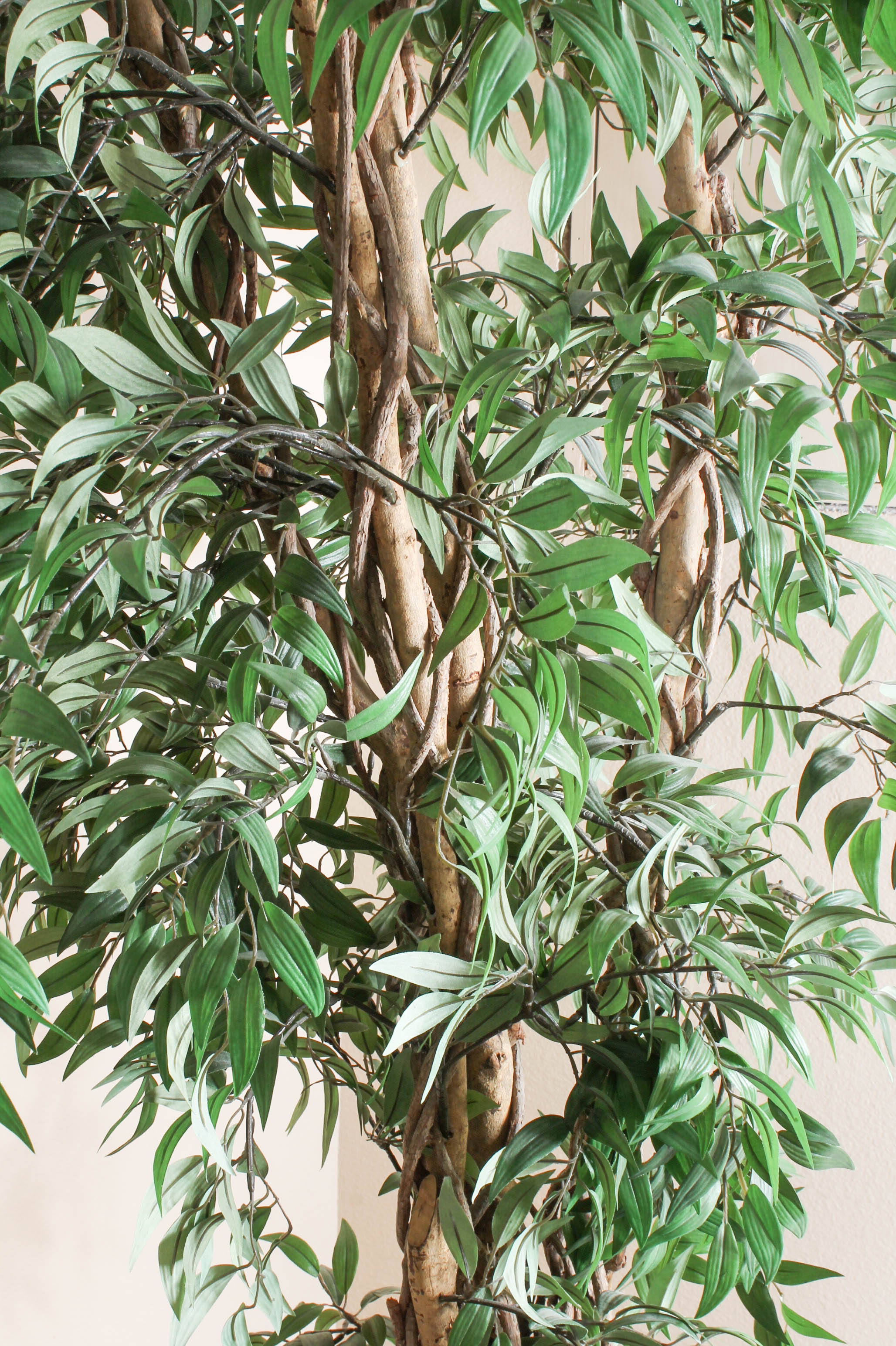 Large Faux Tree in a Basket EBTH