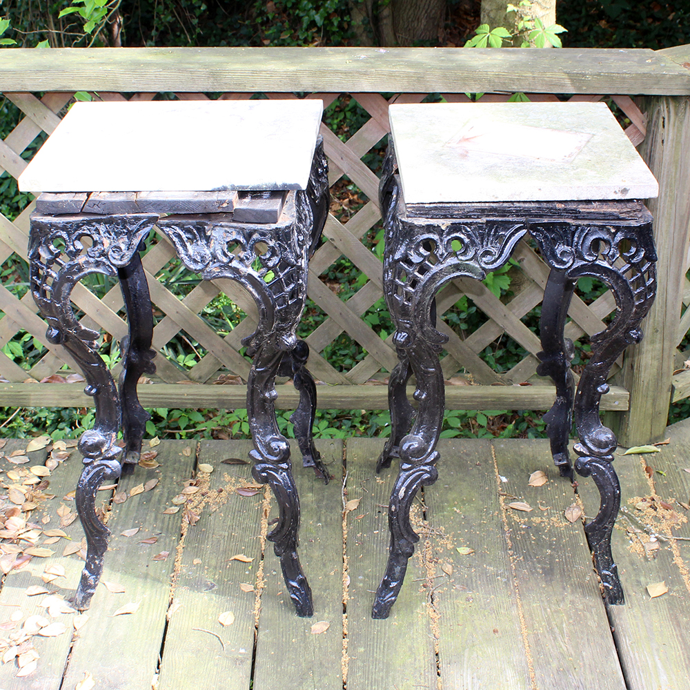 Vintage Cast Iron Tables | EBTH