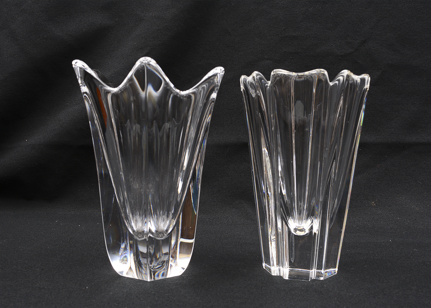 Orrefors Swedish Crystal Vases EBTH