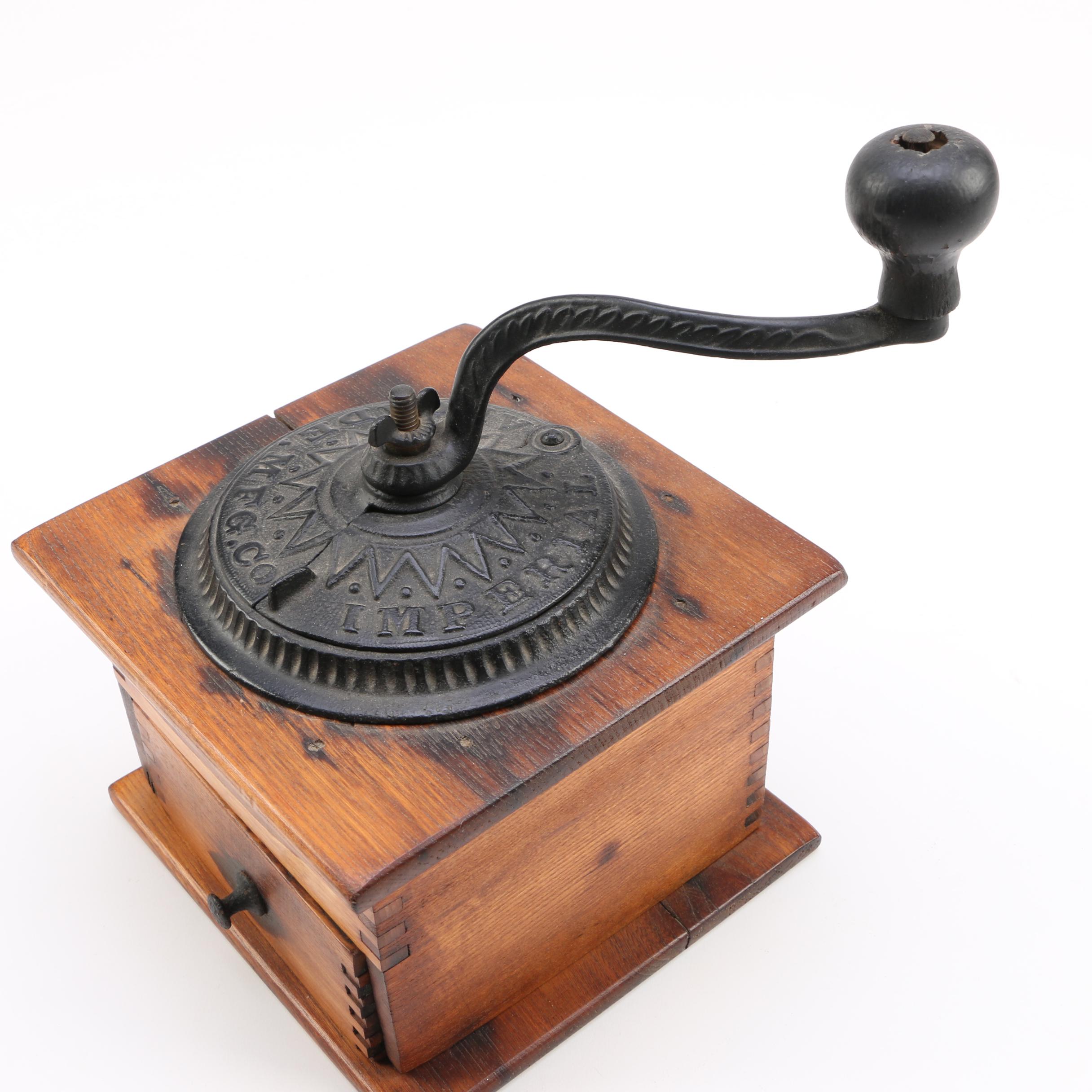 Circa 1880 Imperial Arcade Coffee Grinder EBTH