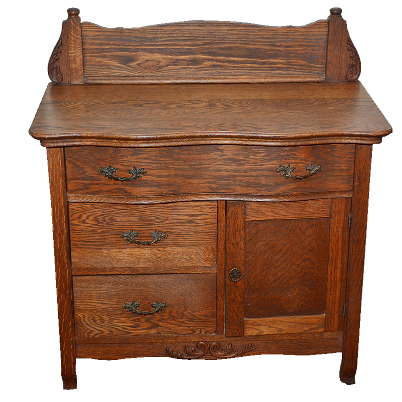 Antique Oak Washstand | EBTH