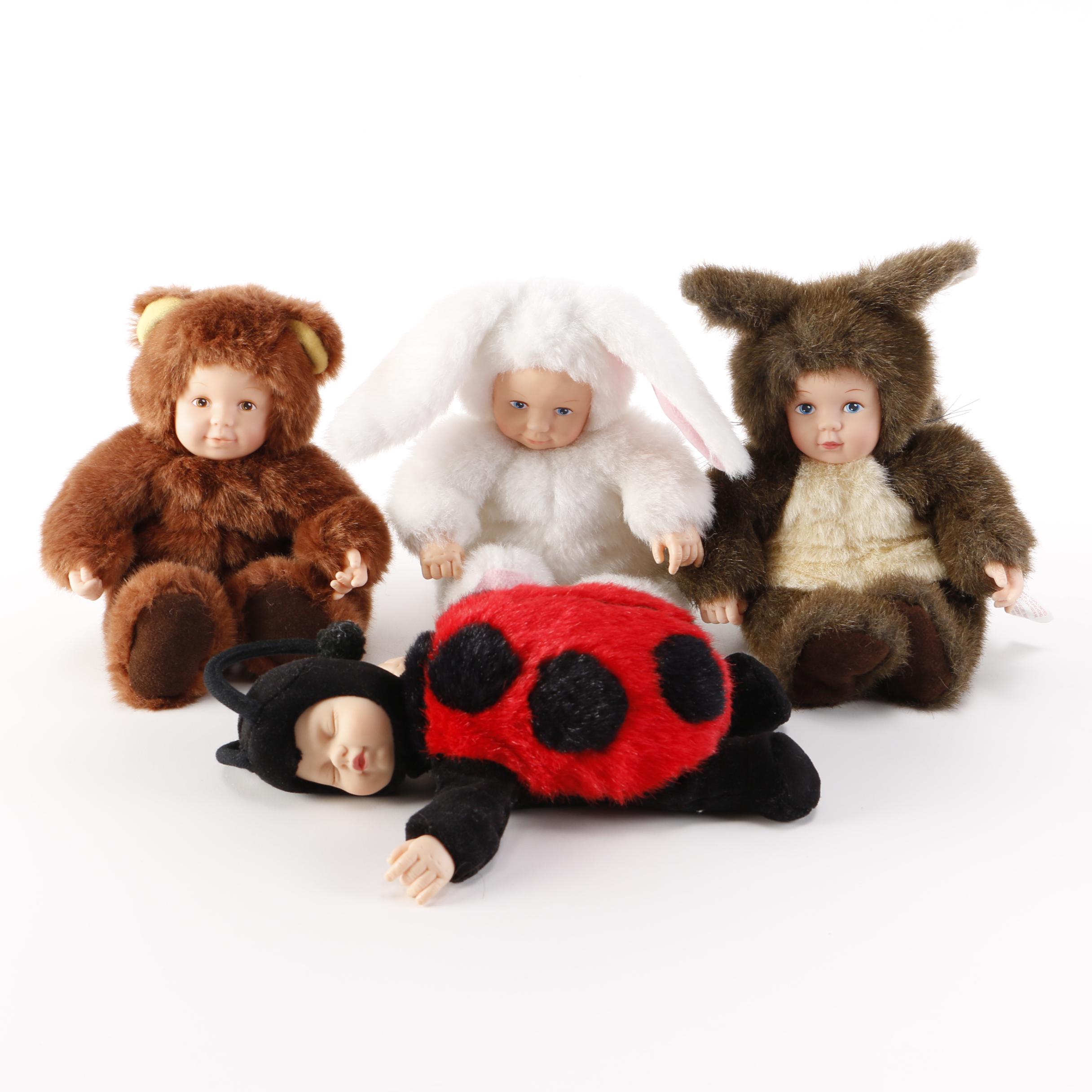 dolls dressed as animals