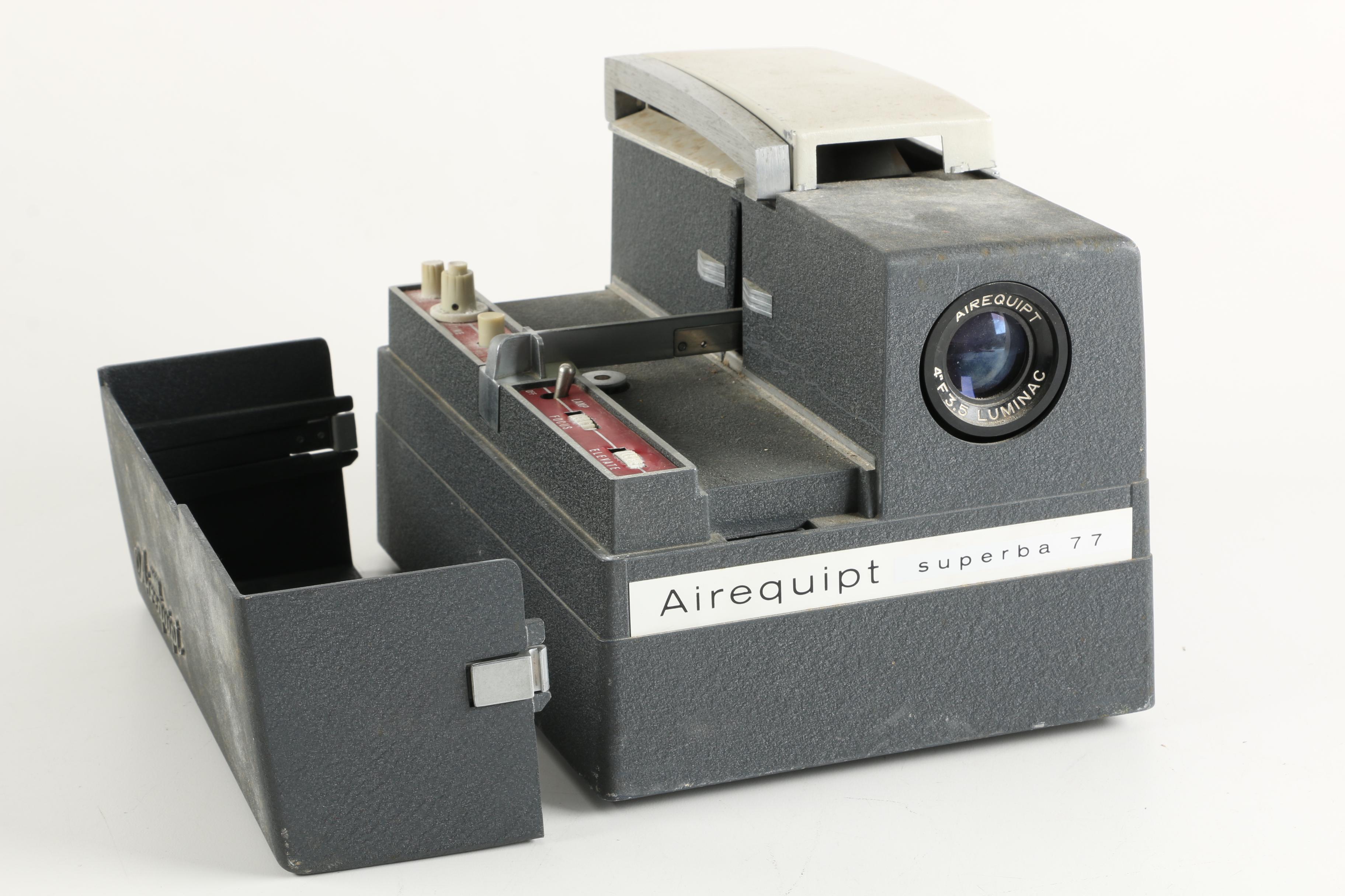 Vintage Airequipt Superba 77 Slide Projector EBTH