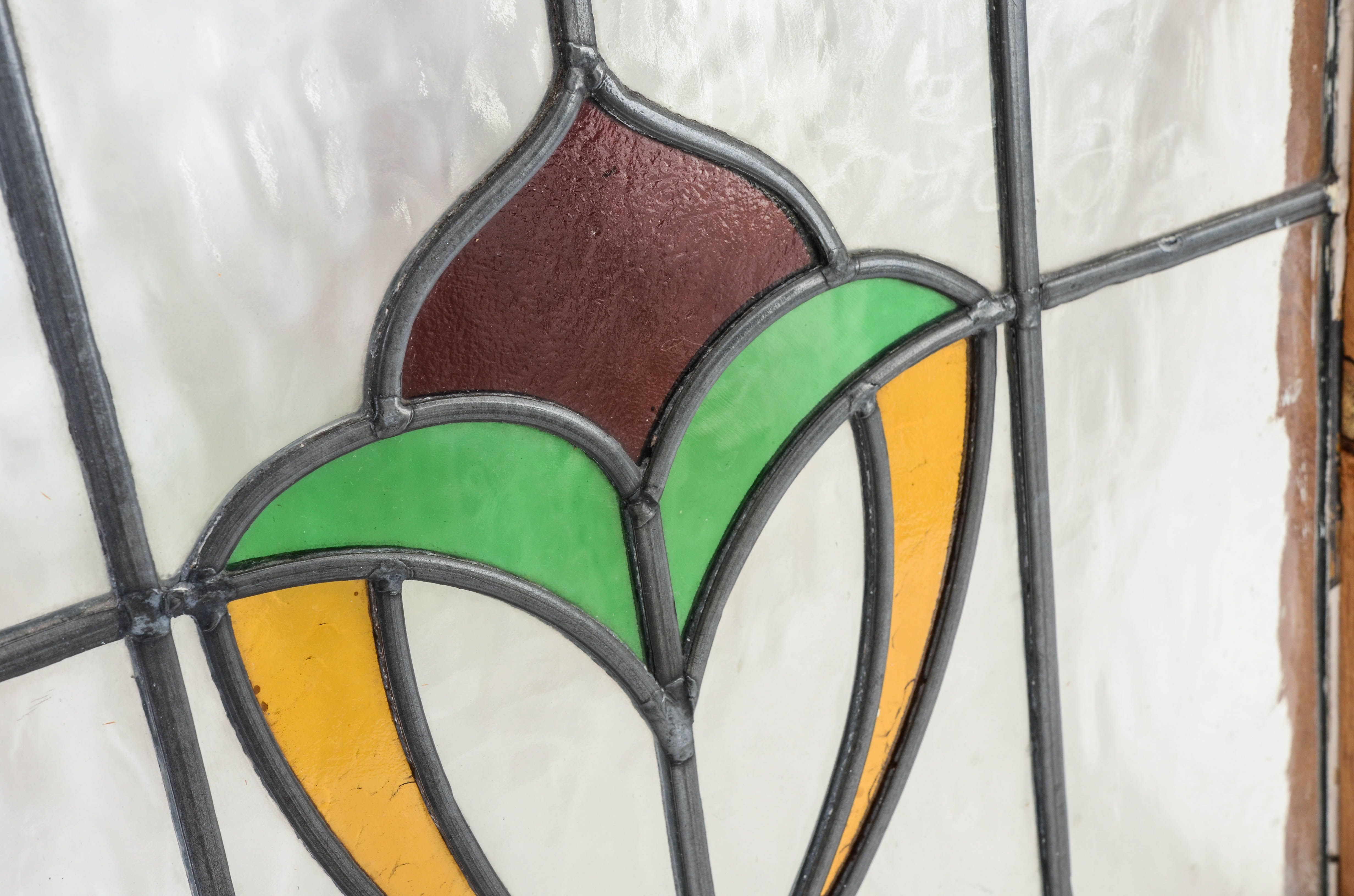 Hanging Stained Glass Piece EBTH