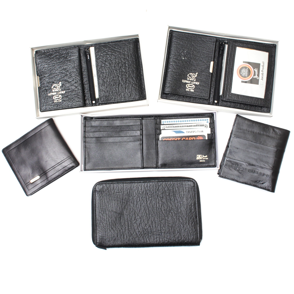 Jacob Leather Wallets EBTH