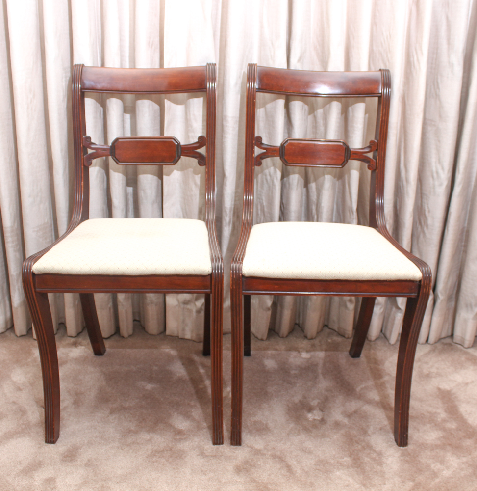 Vintage Classical Style Side Chairs by Tell City Chair Co. EBTH
