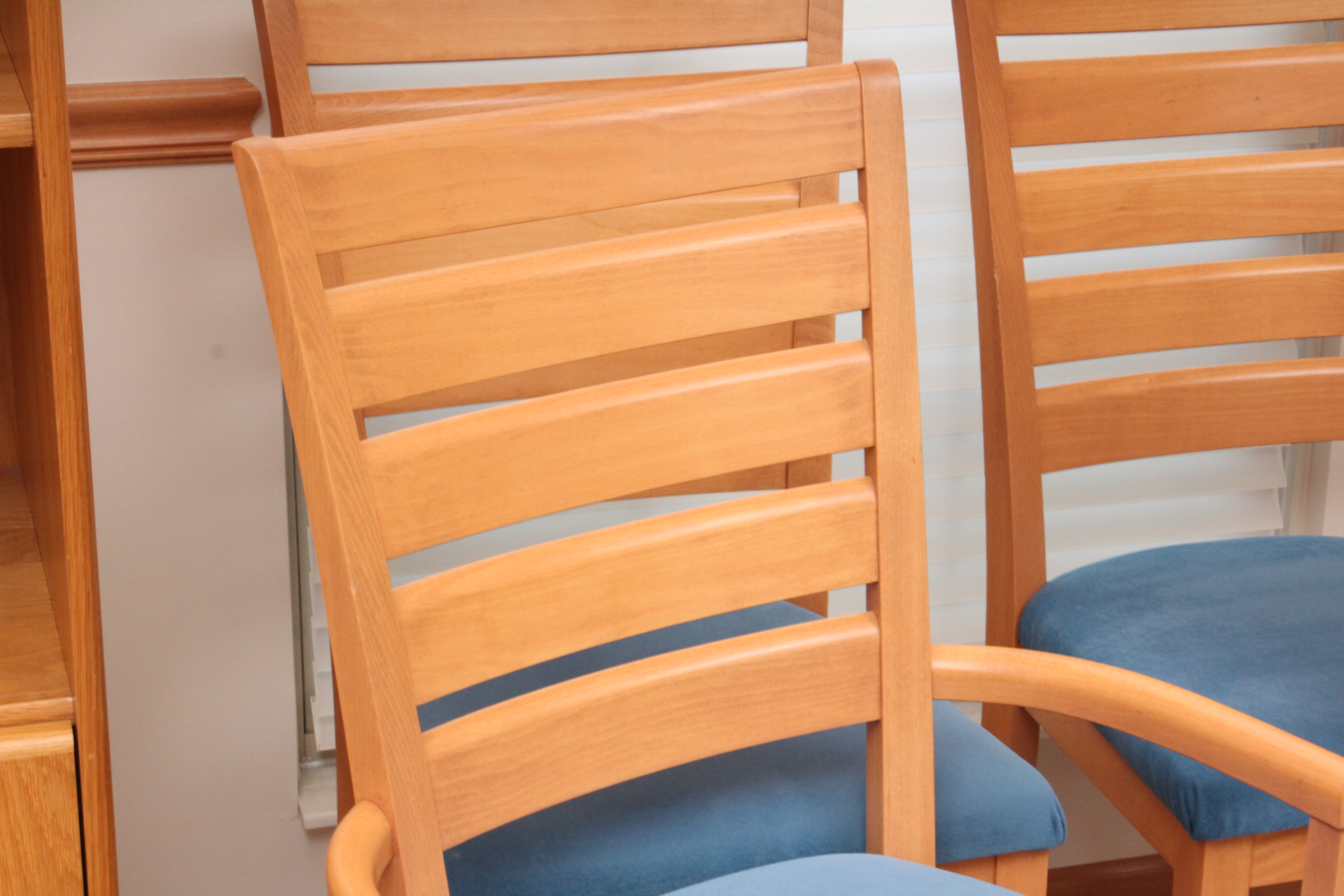 Danish Modern Style Birch Dining Chair Set by Dinec EBTH