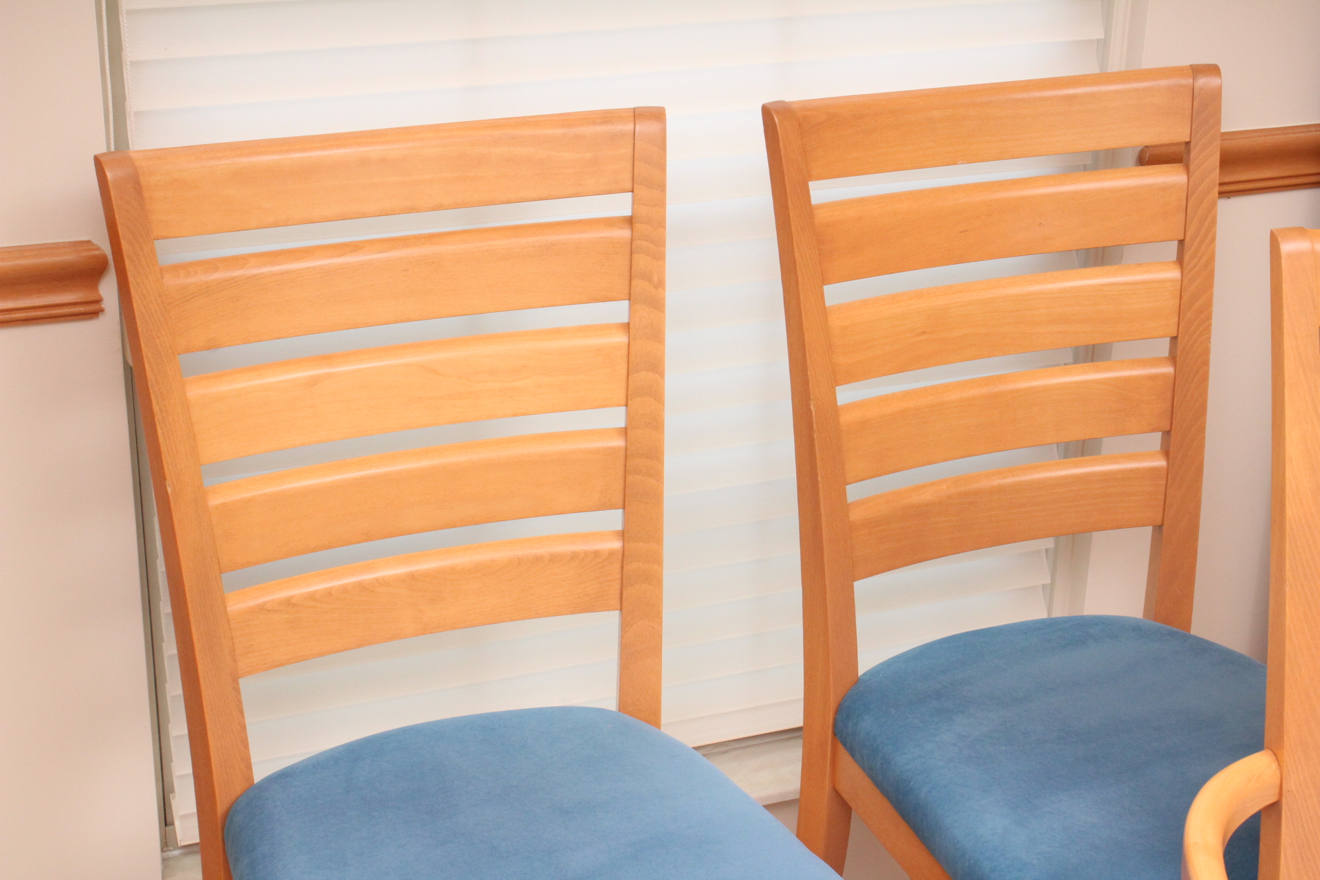 Danish Modern Style Birch Dining Chair Set by Dinec EBTH