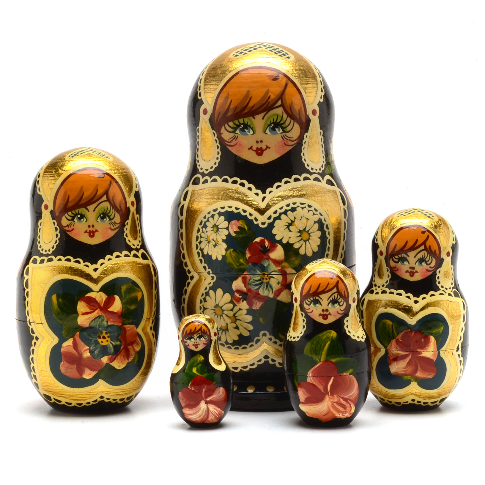 Vintage Russian Nesting Doll EBTH