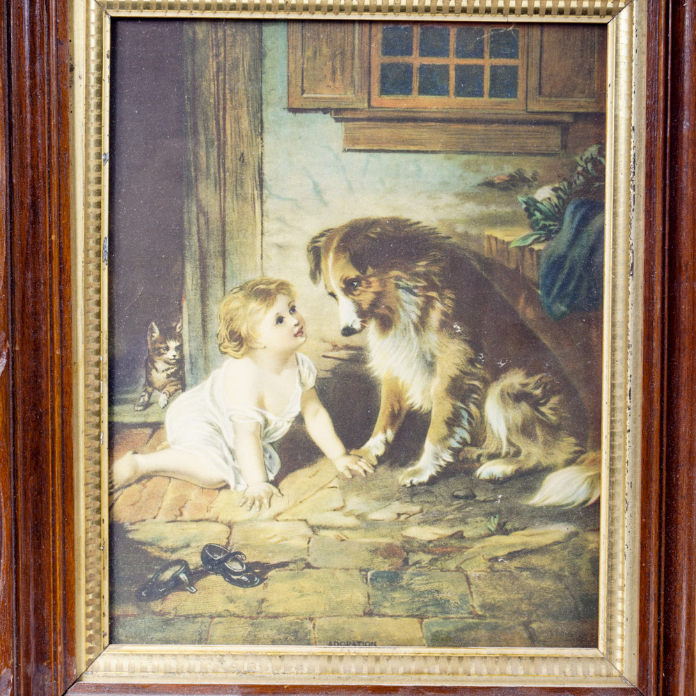 Pair of Vintage Dog Prints EBTH
