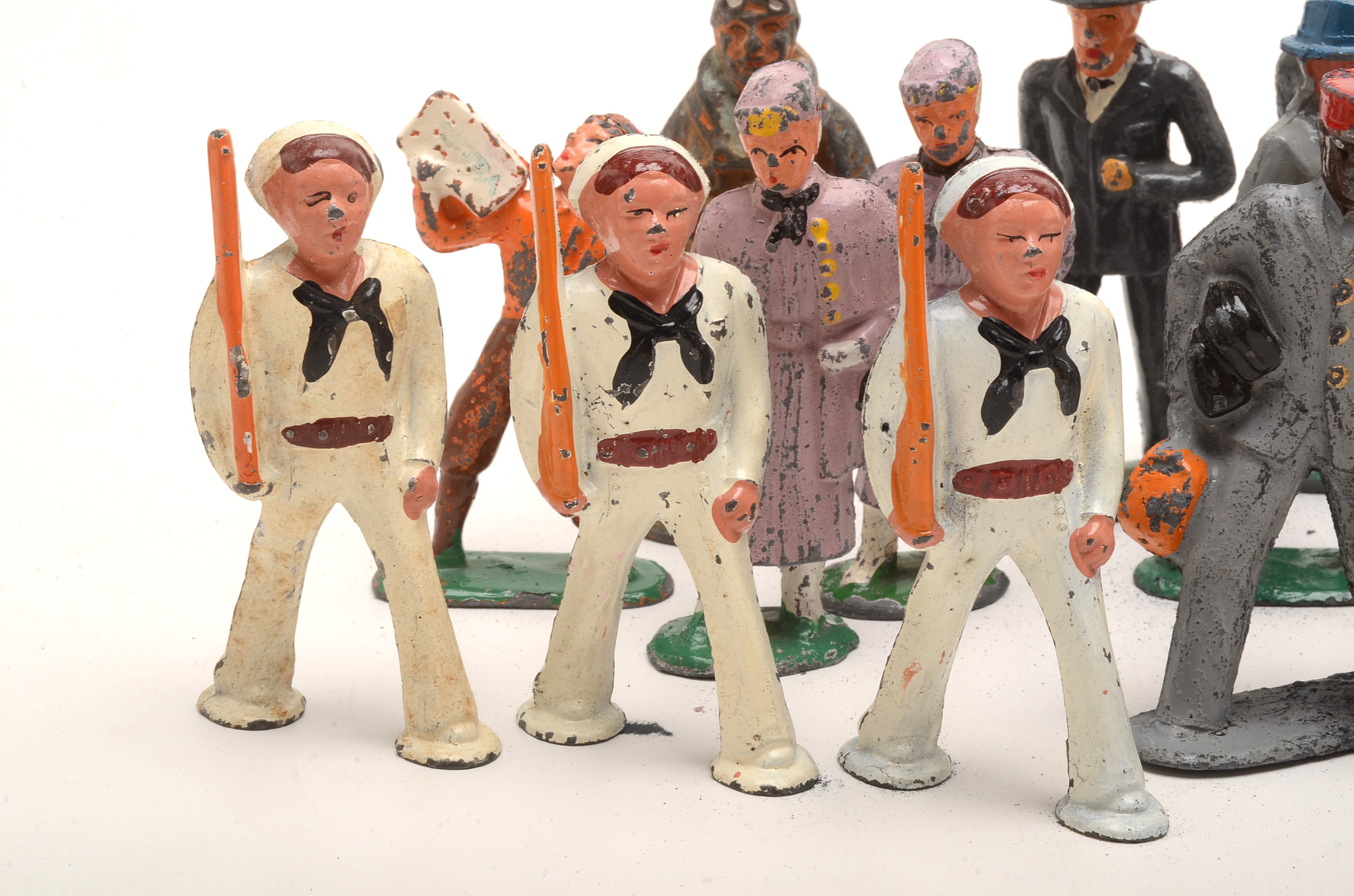 Collection of Vintage Lead Figures EBTH